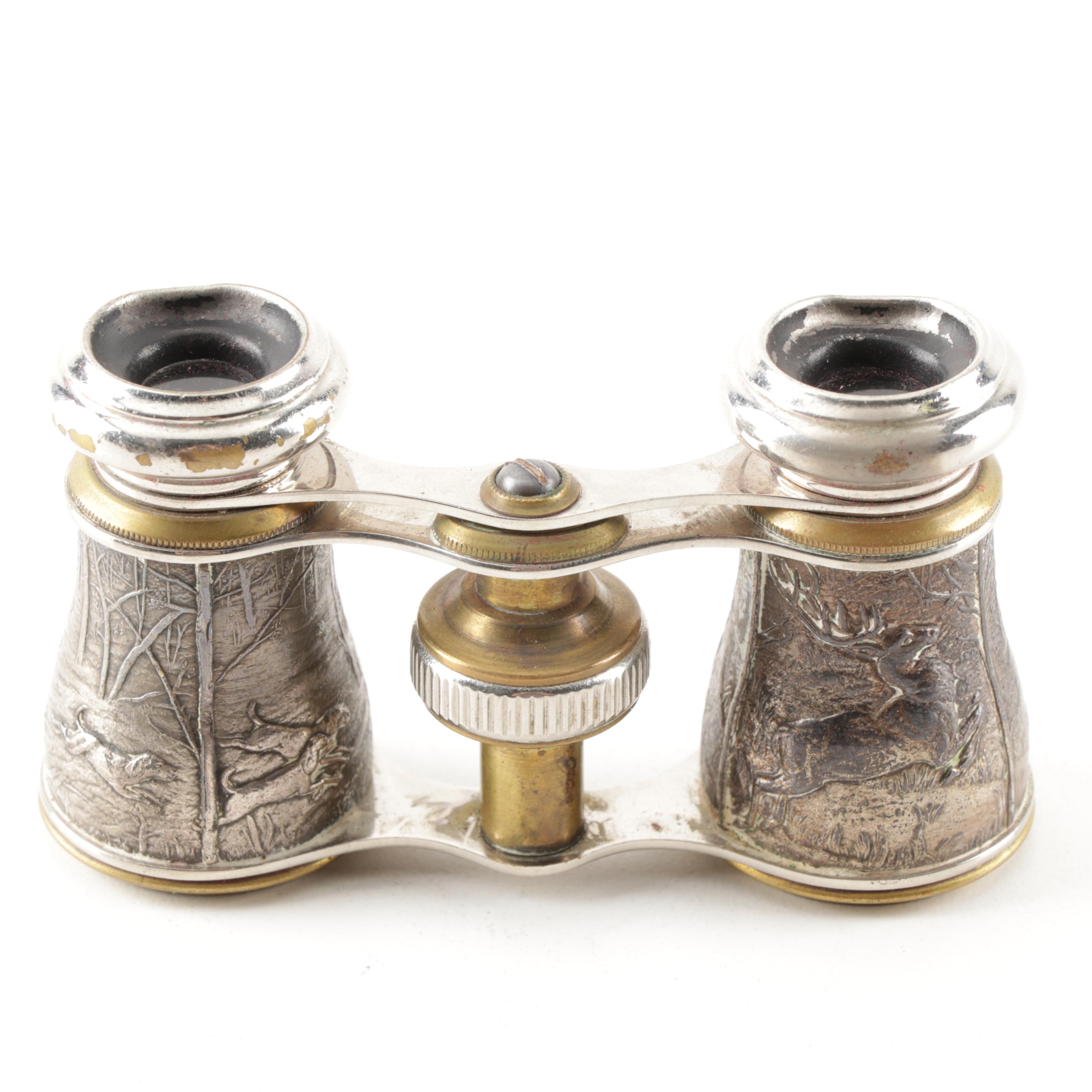 Antique E.B. Meyrowitz Field Hunting Binoculars