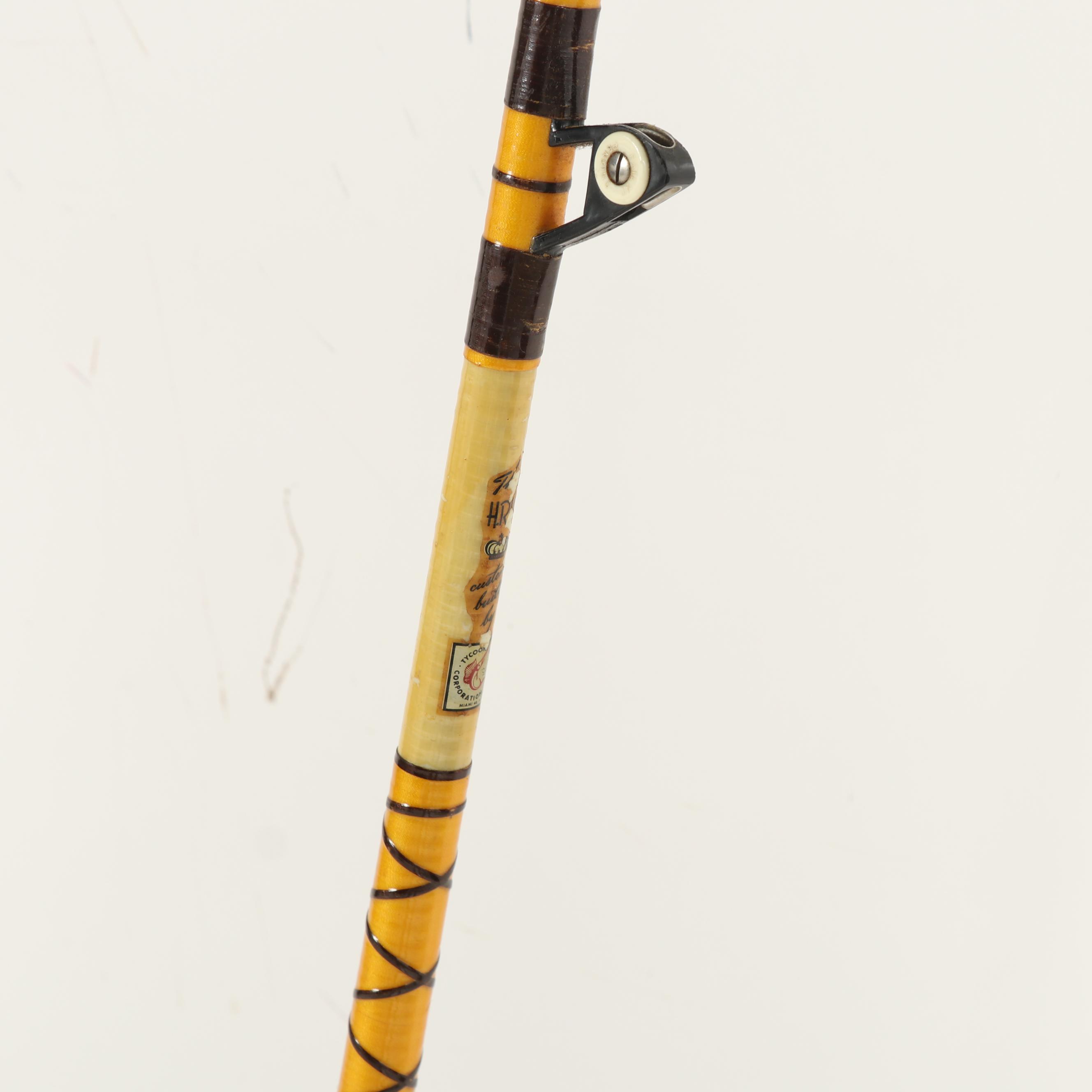 Vintage Tycoon Tackle Saltwater Fishing Rods "The Regal" and "H.R.H."