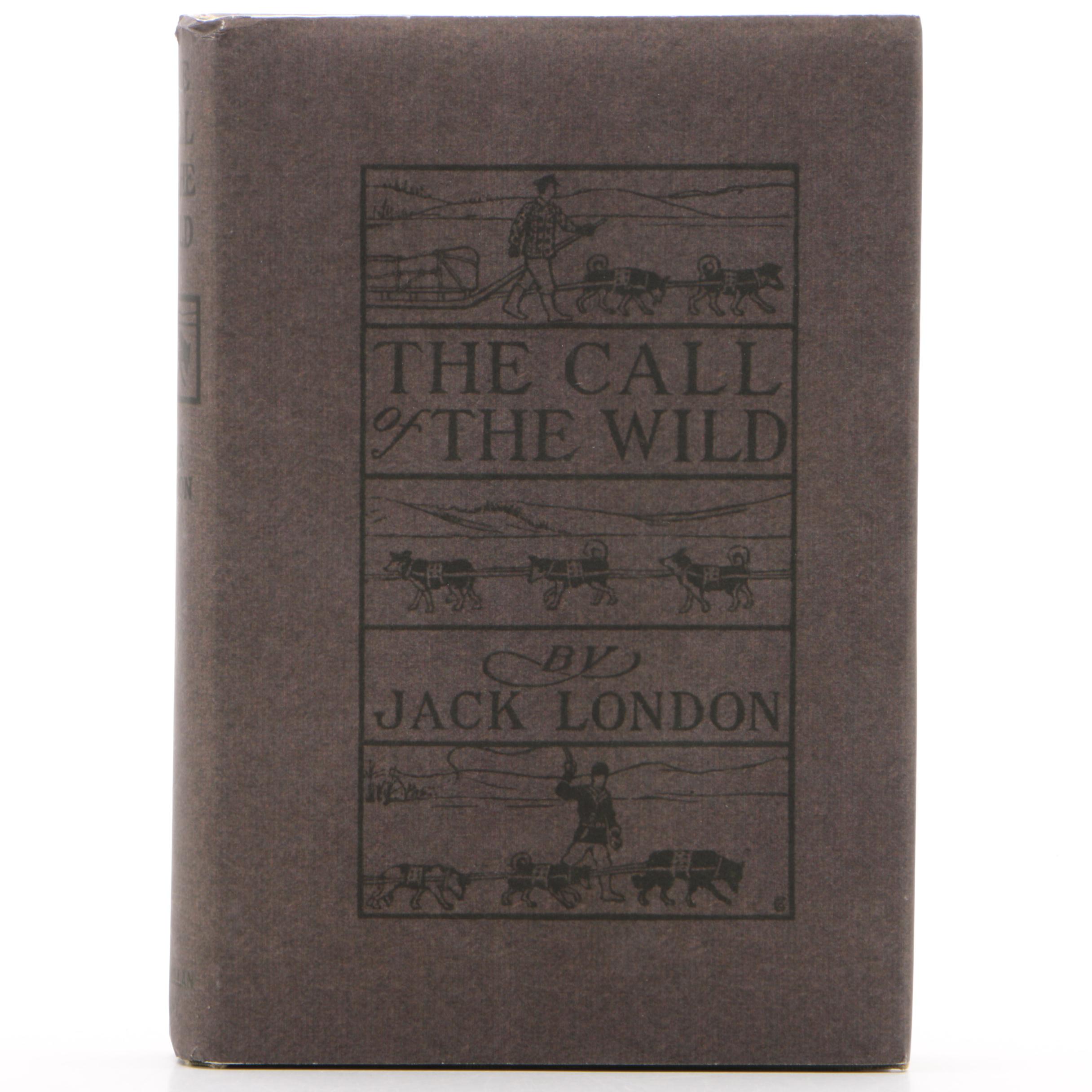 First Edition "Call of the Wild" by Jack London with Signed Check