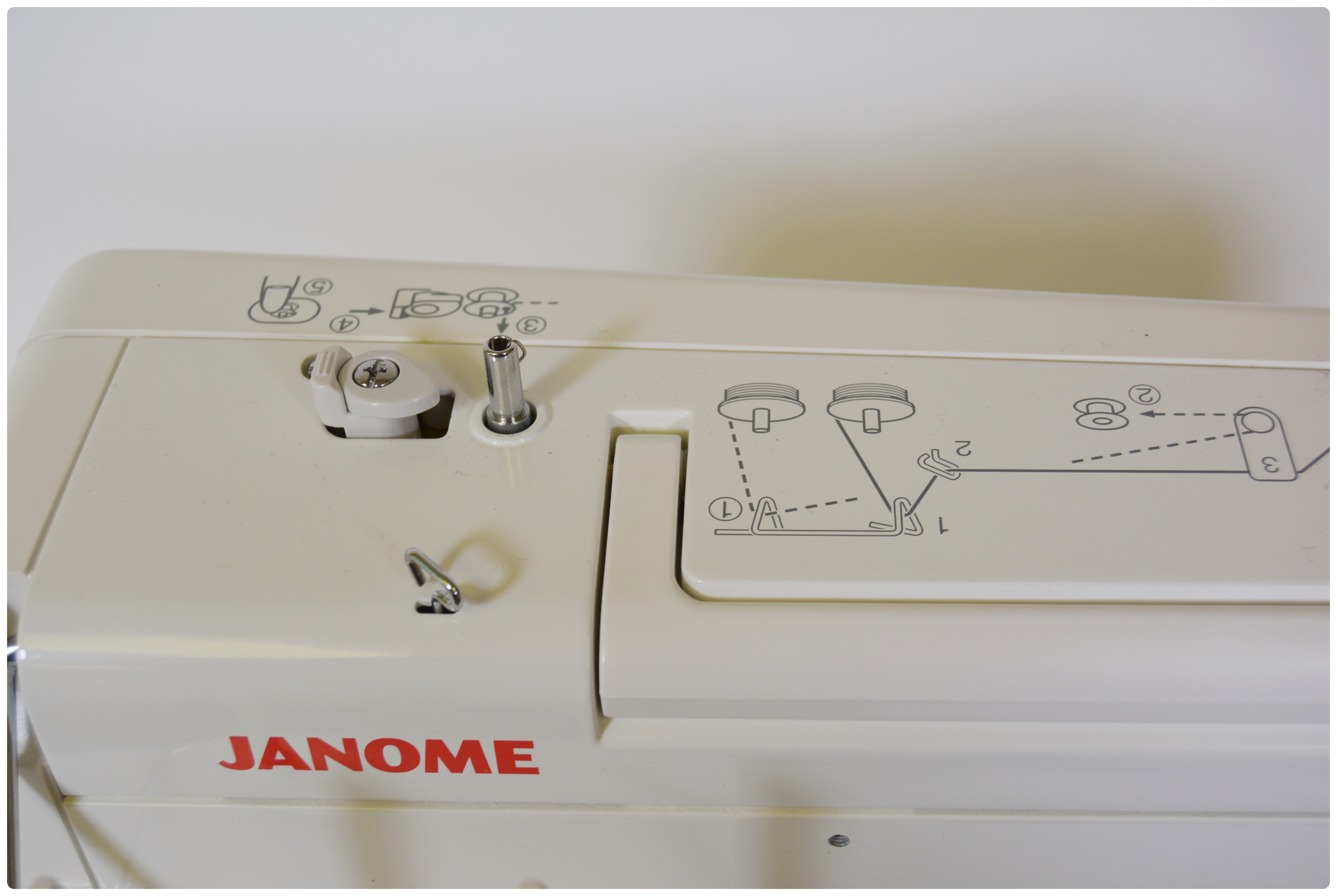 Janome Memory Craft 6500 Professional Sewing Machine and Extension Table