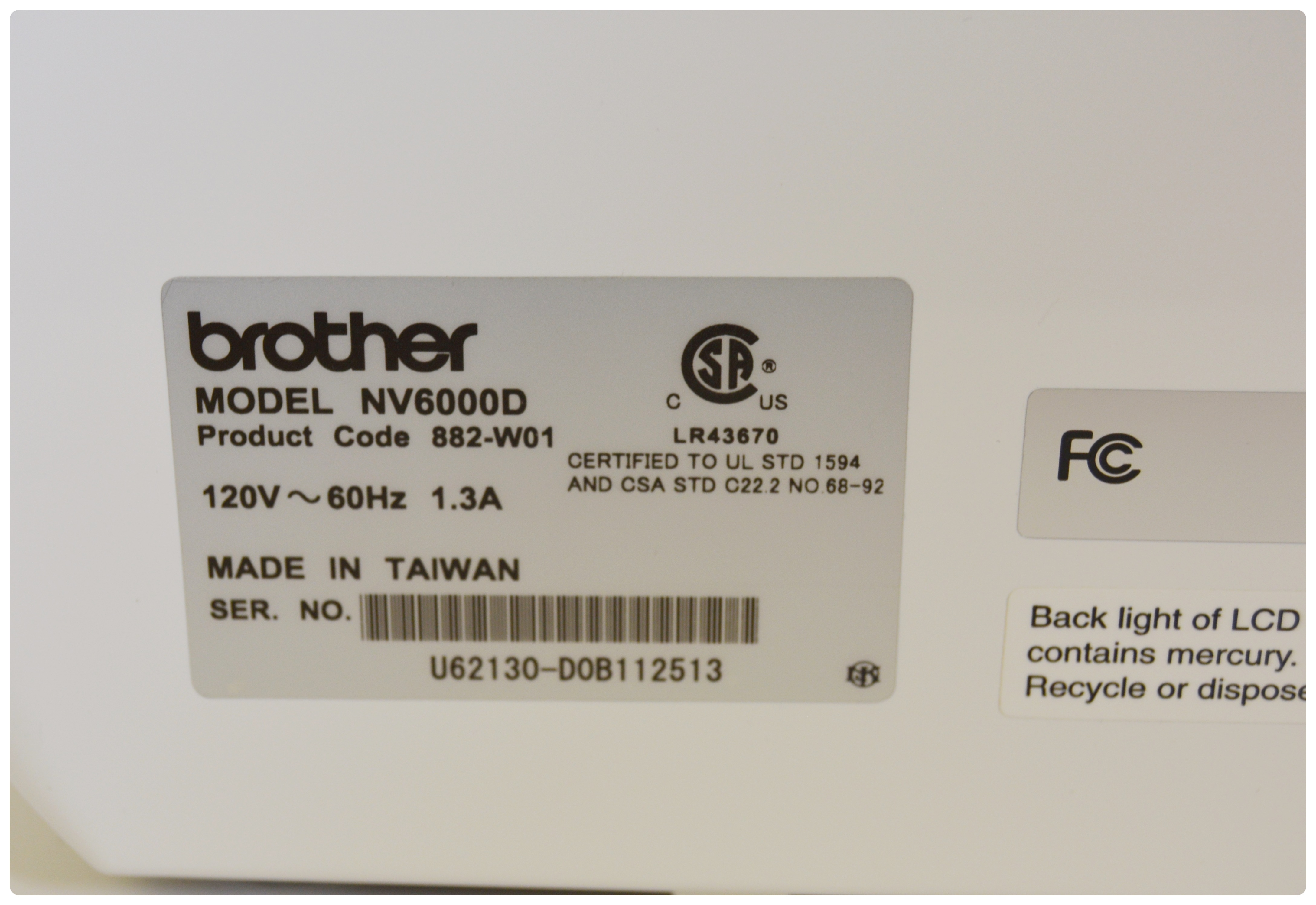 Brother Quattro® NV6000D Disney Sewing and Embroidery Machine