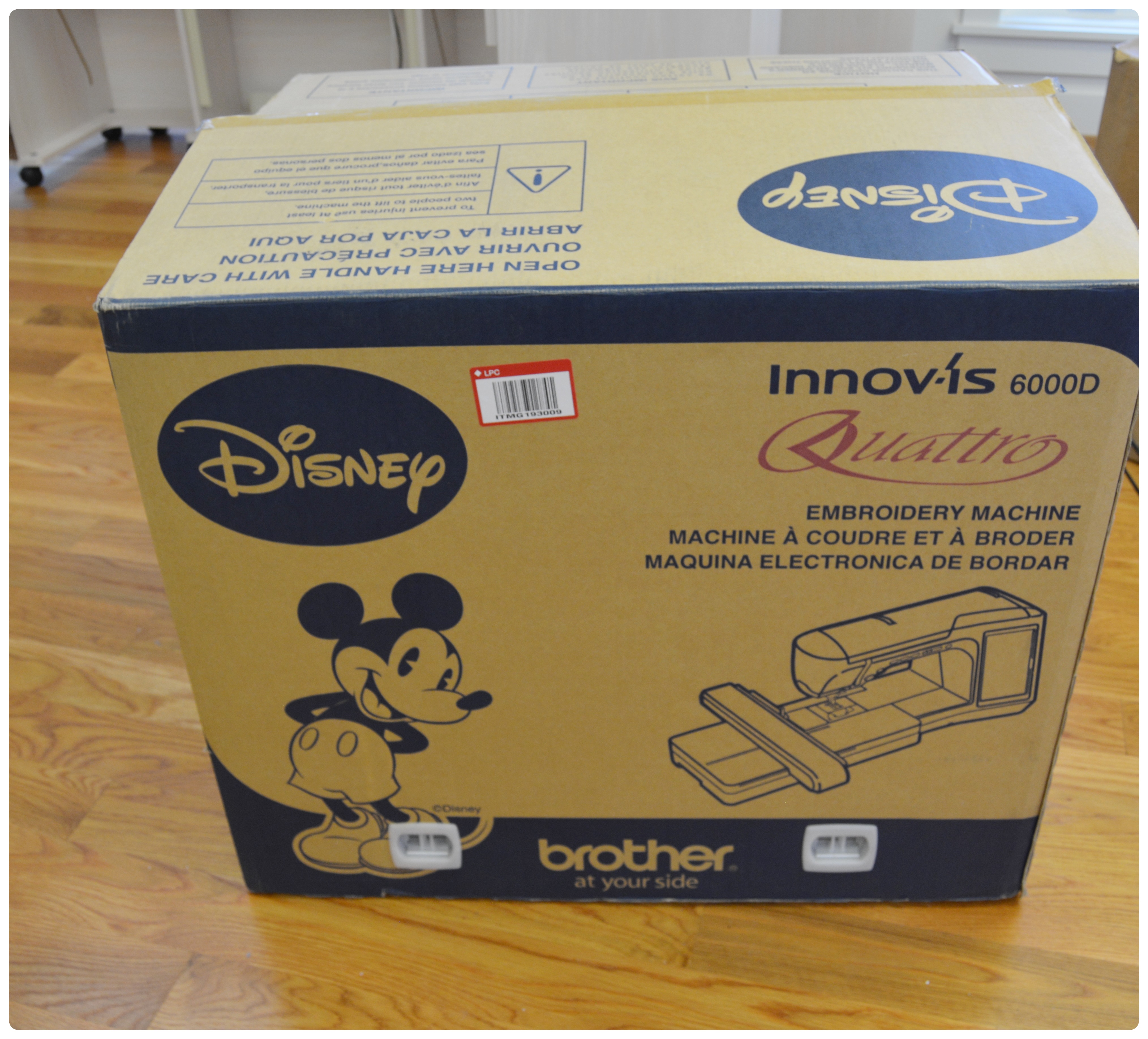 Brother Quattro® NV6000D Disney Sewing and Embroidery Machine