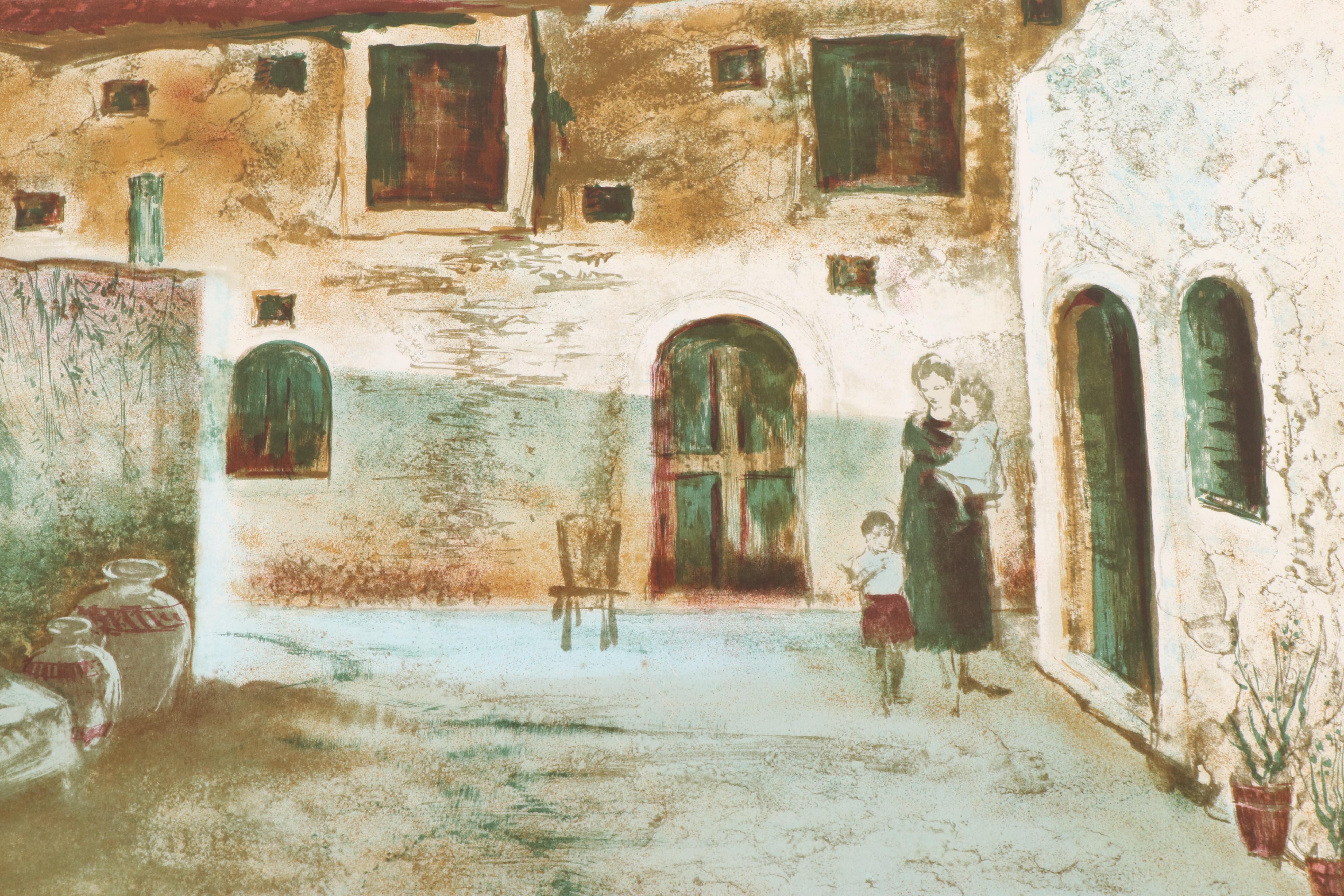 Yves Ganne and Pervez Captain Lithographs