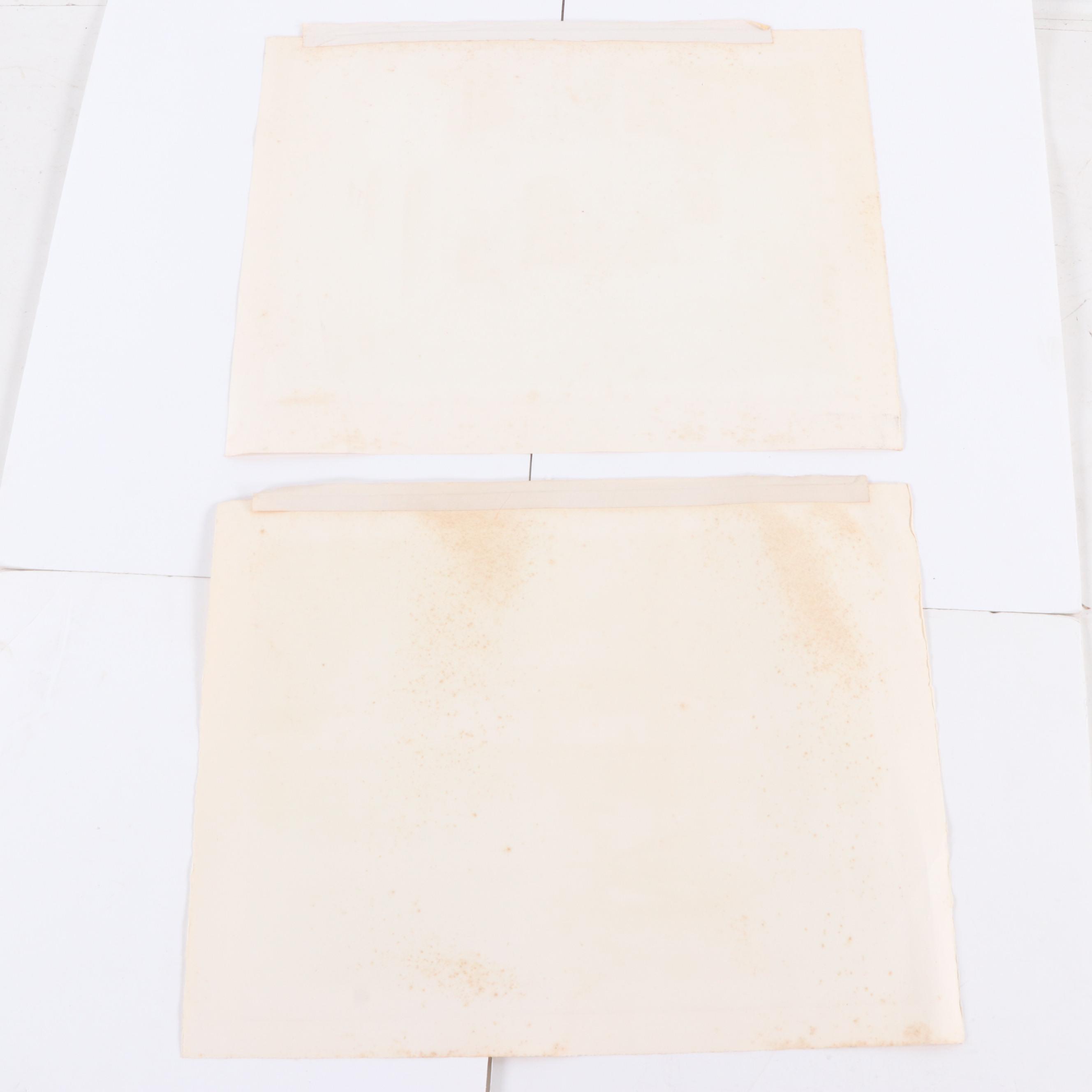 Yves Ganne and Pervez Captain Lithographs