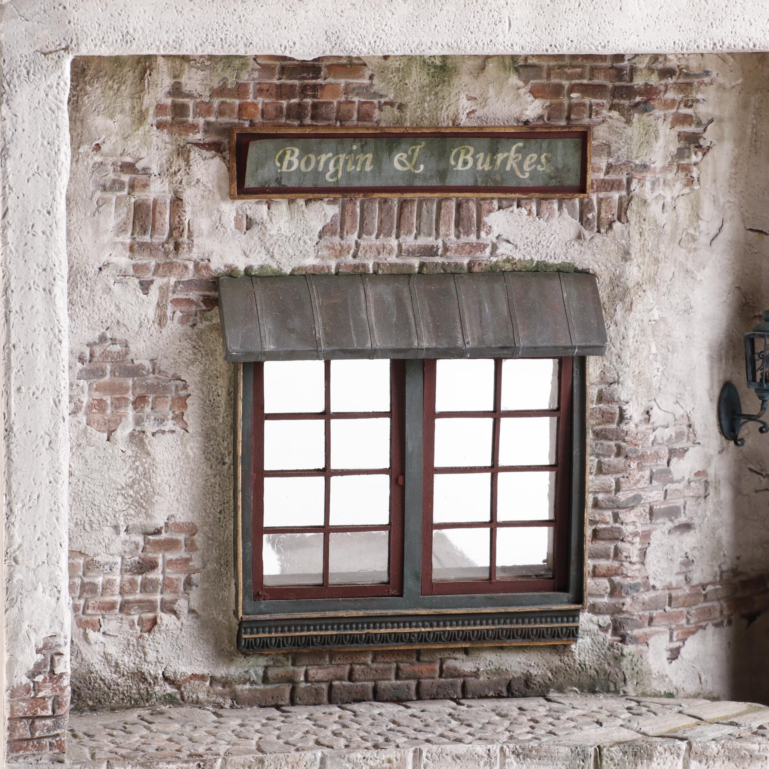 "Borgin & Burkes" Antique Store Miniature Model from the Harry Potter Series