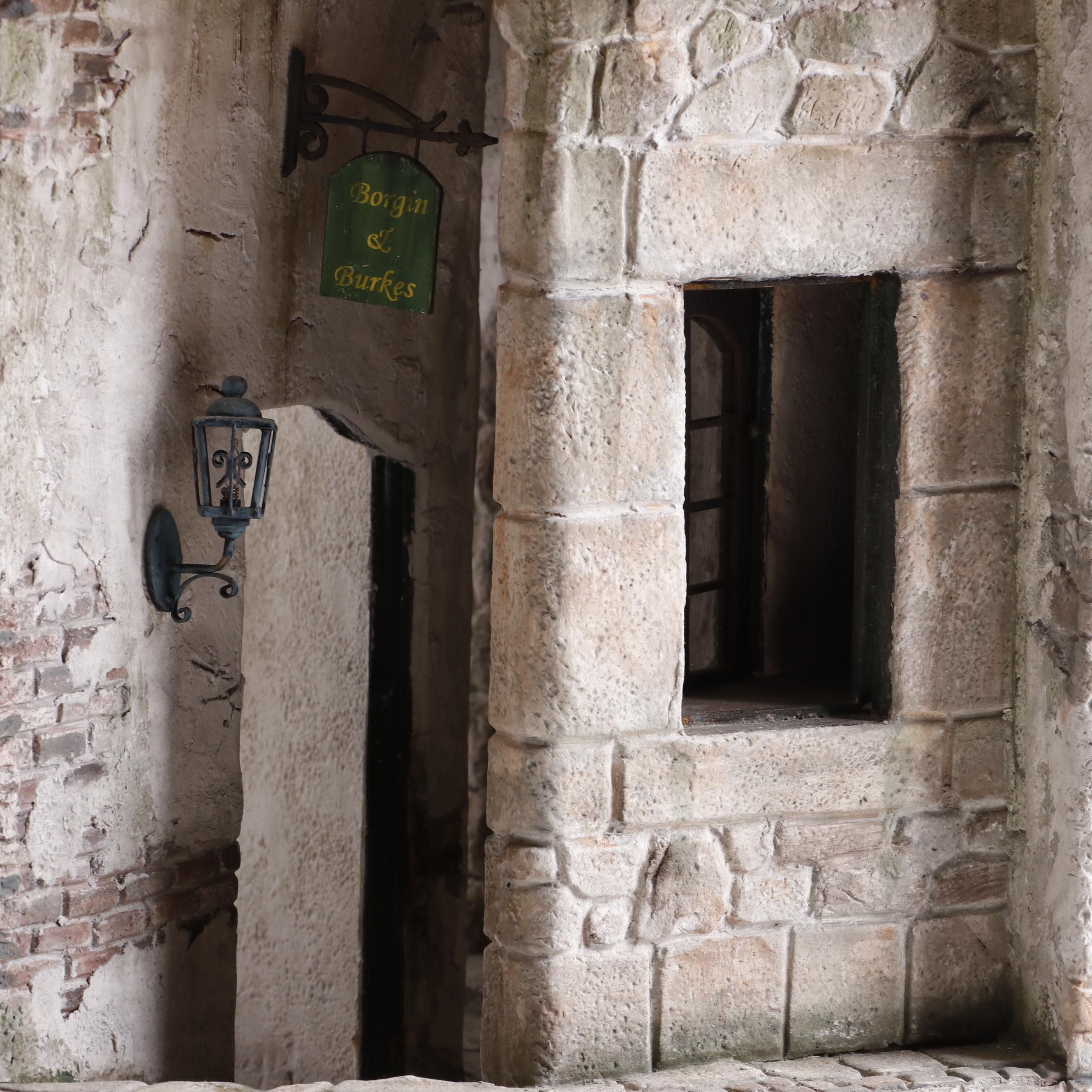 "Borgin & Burkes" Antique Store Miniature Model from the Harry Potter Series