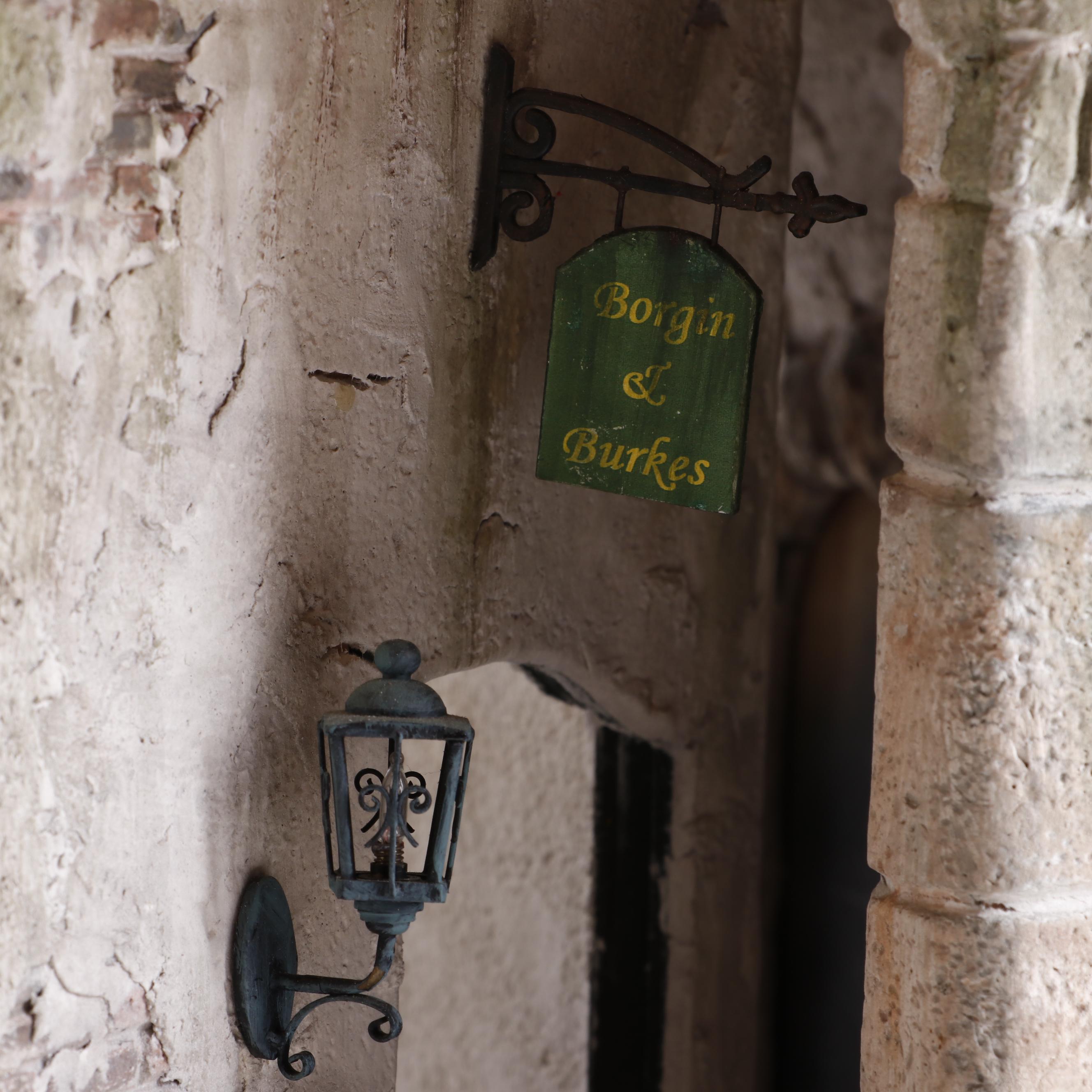 "Borgin & Burkes" Antique Store Miniature Model from the Harry Potter Series