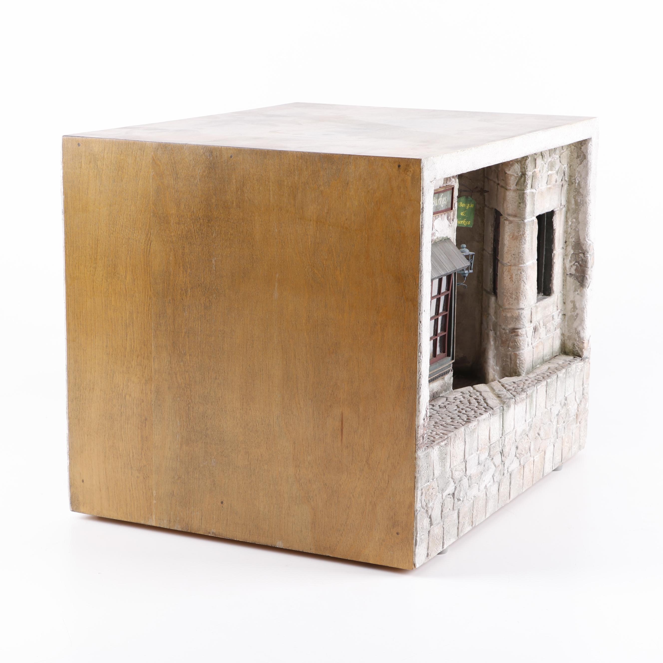 "Borgin & Burkes" Antique Store Miniature Model from the Harry Potter Series