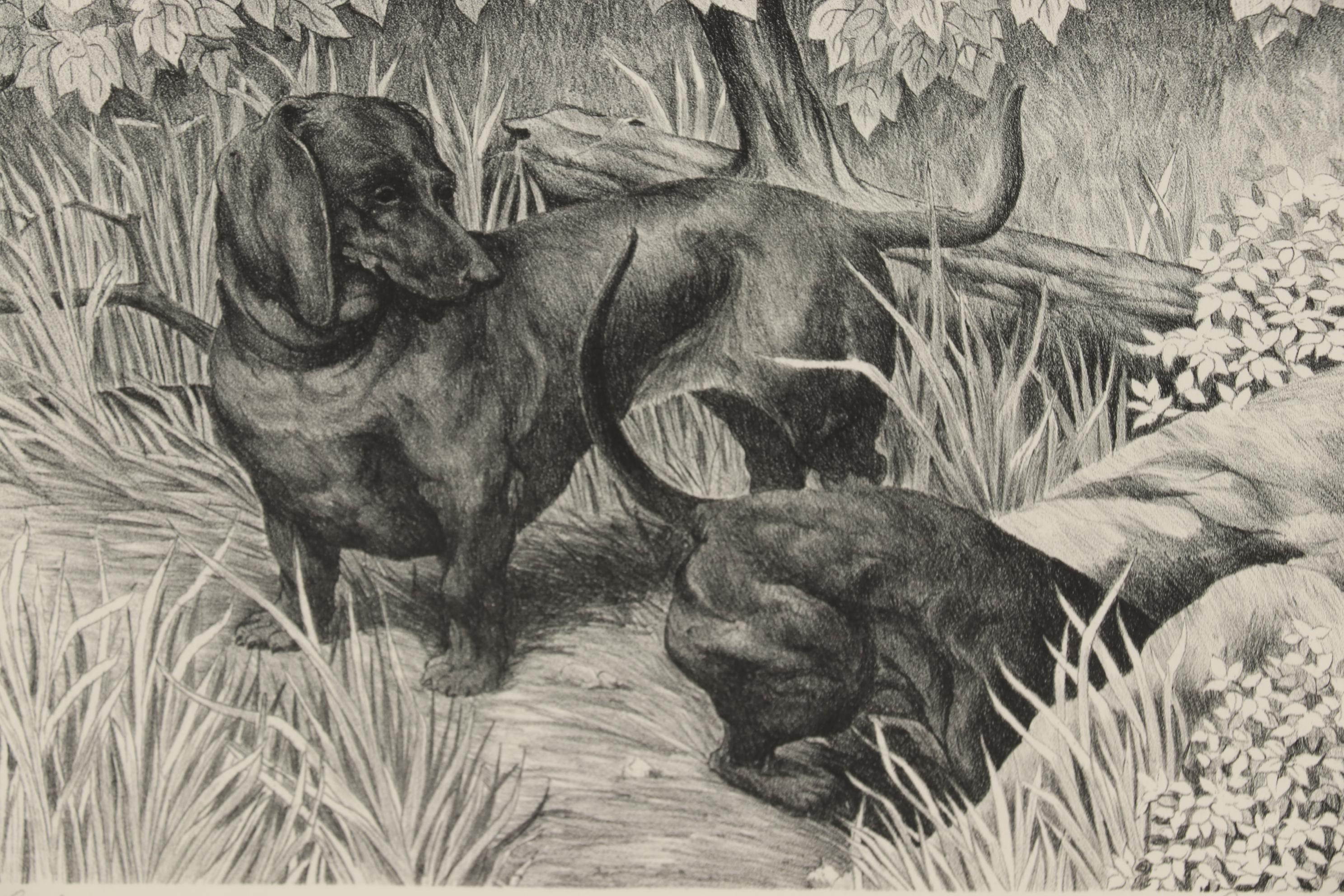 Victor G. Becker 1931-1932 Lithographs of Pets