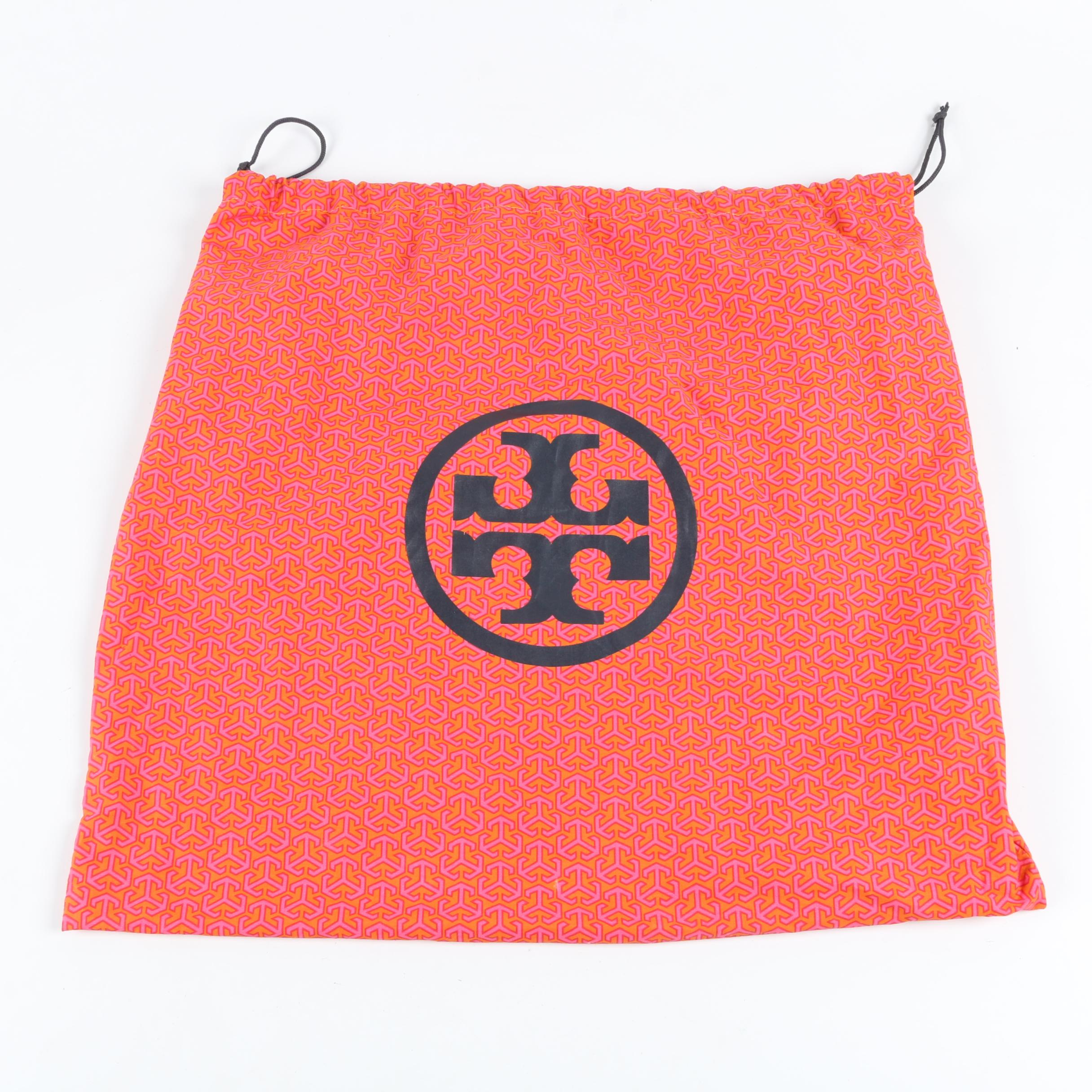 Tory Burch Crinkled Patent Leather Hobo Bag