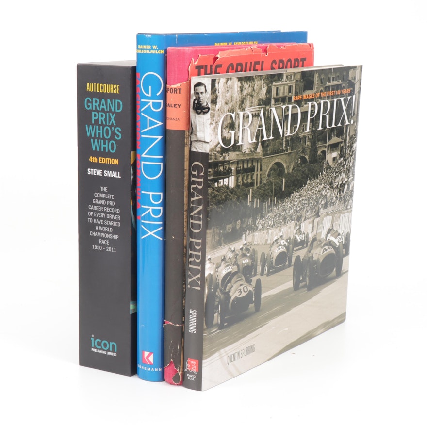 Books on the Grand Prix Featuring "The Cruel Sport" by Robert Daley