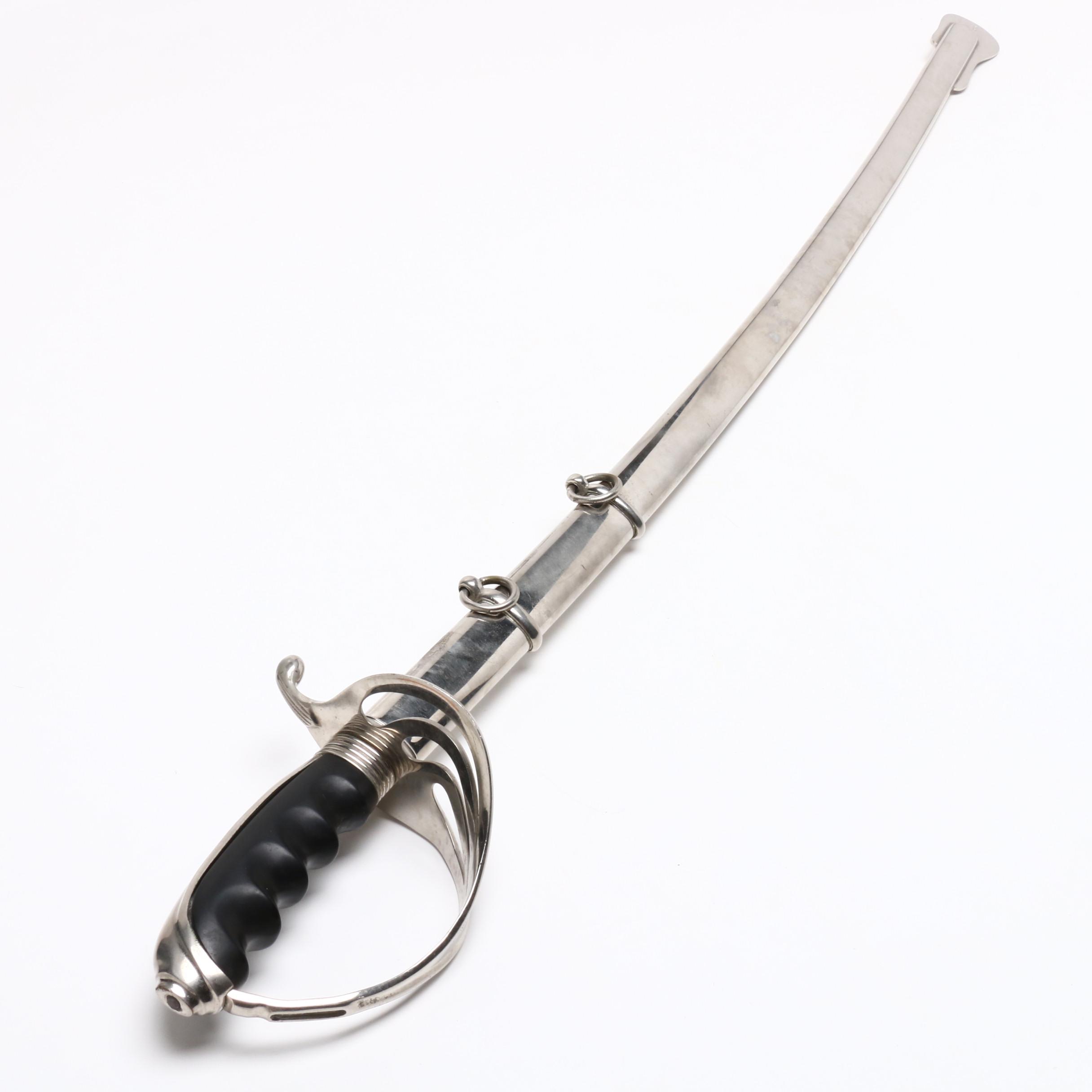 1930 Henderson Ames "Omaha Central" Presentation Sword with Scabbard