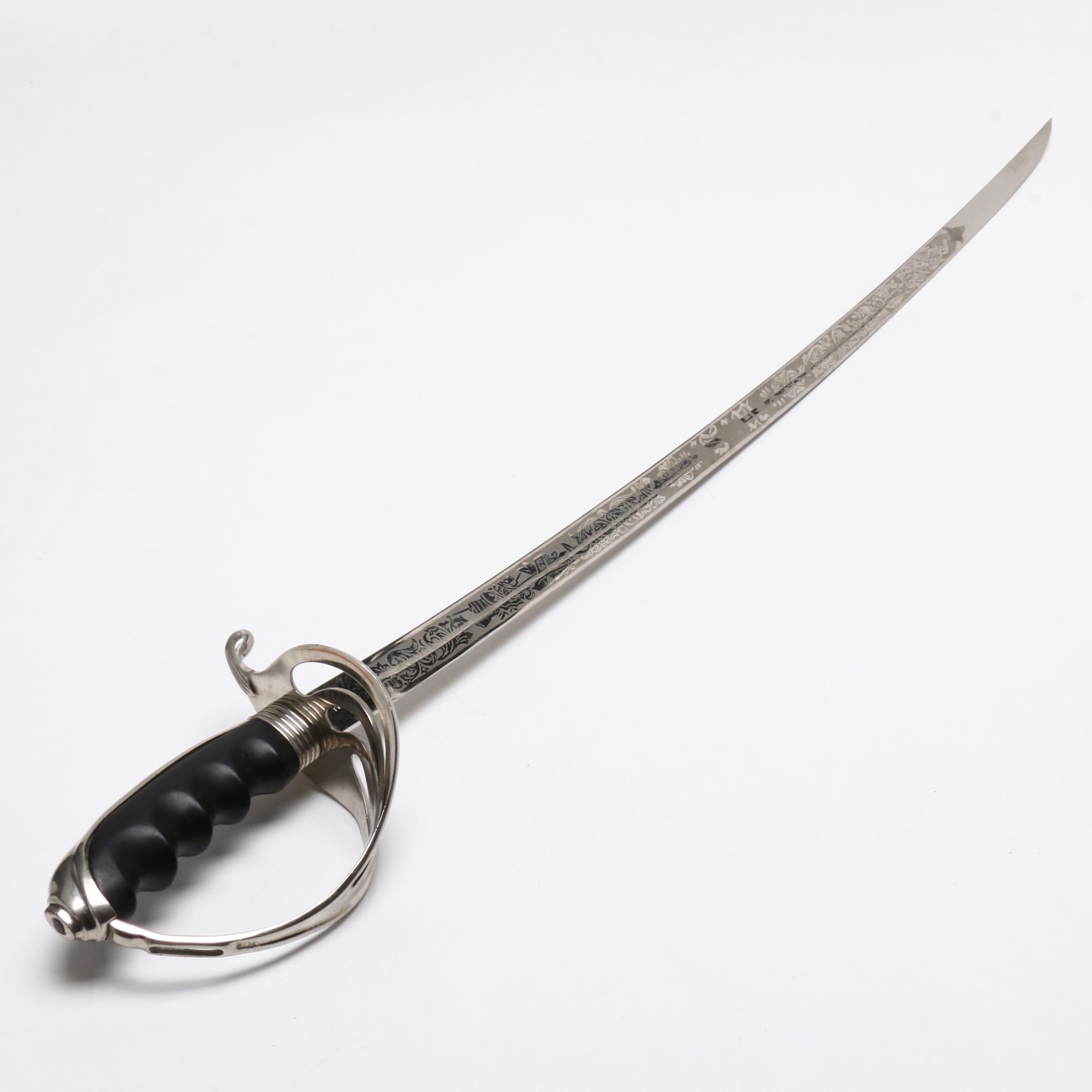 1930 Henderson Ames "Omaha Central" Presentation Sword with Scabbard