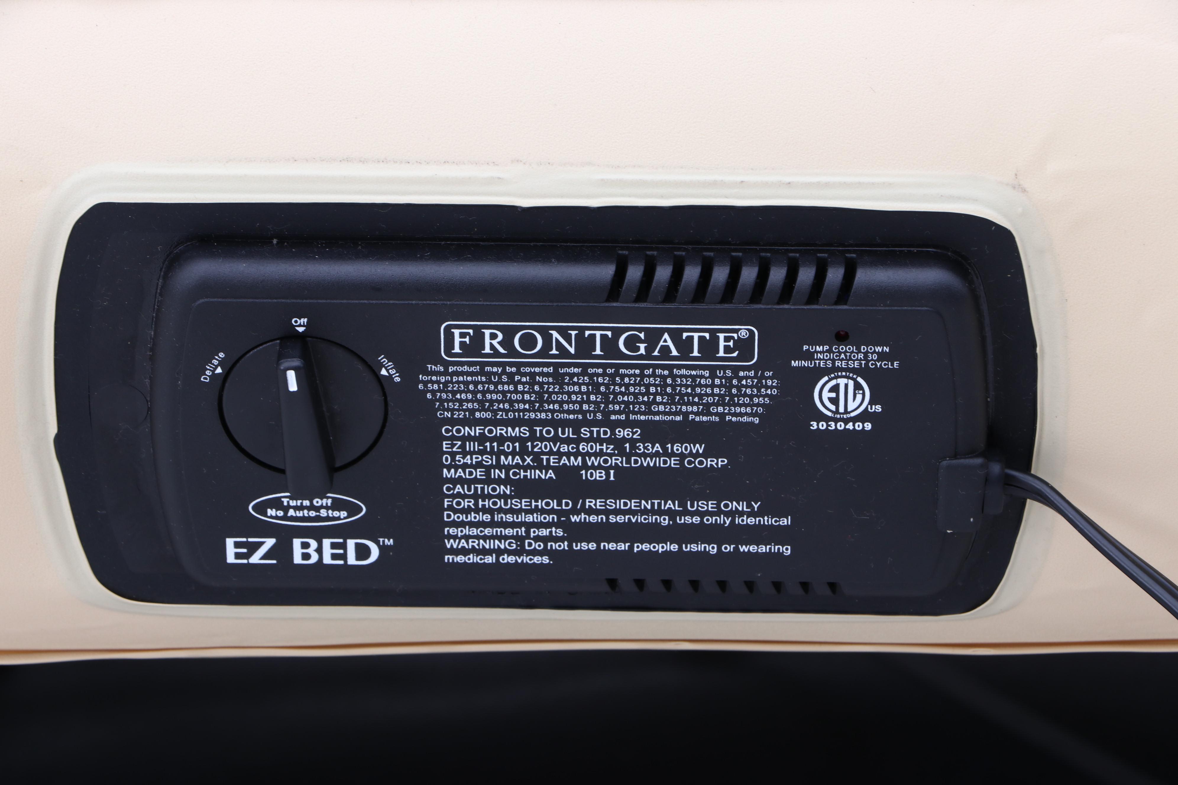 Contemporary Frontgate Queen Size Inflatable EZ Bed