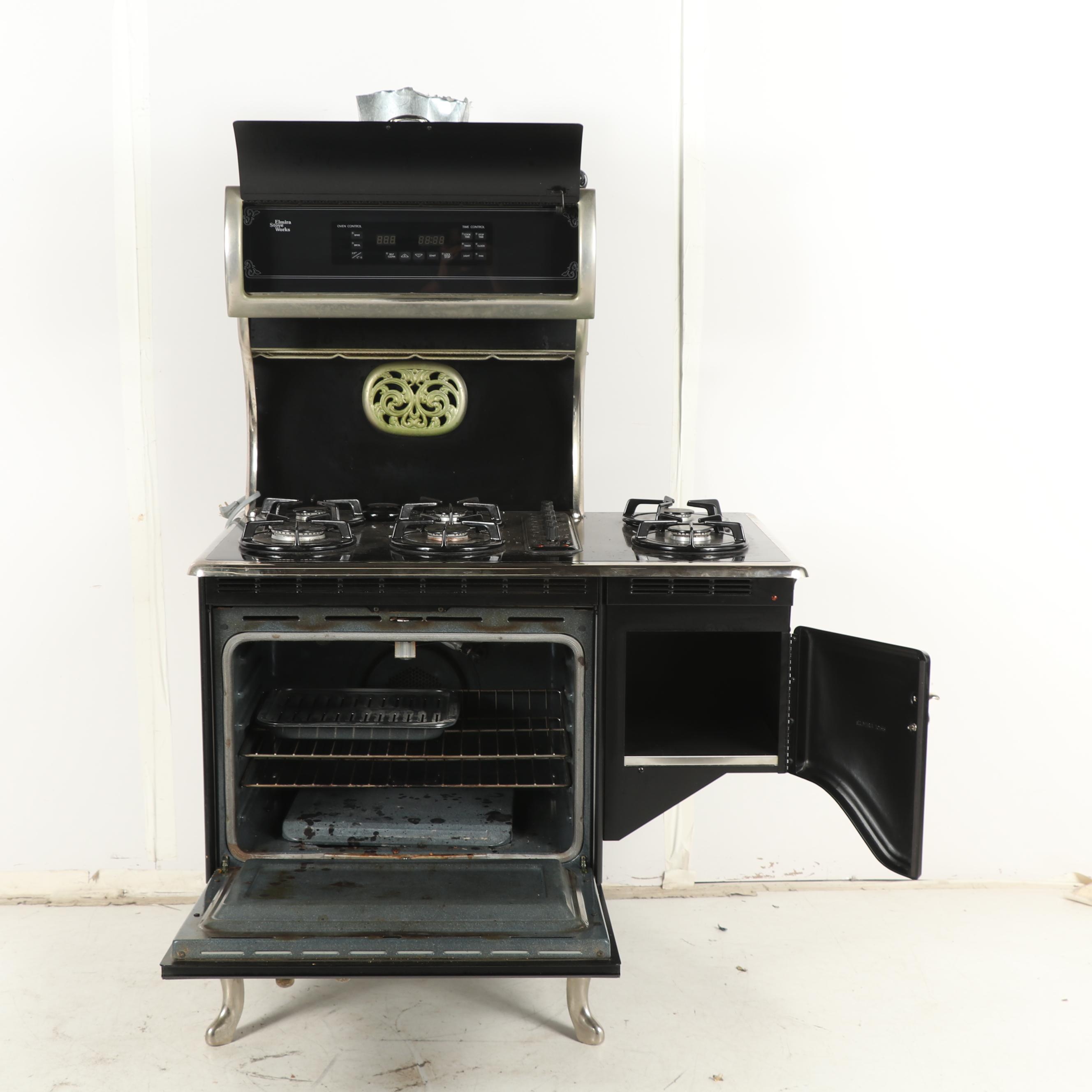 Elmira Stove Works Gas Burning Range, Vintage