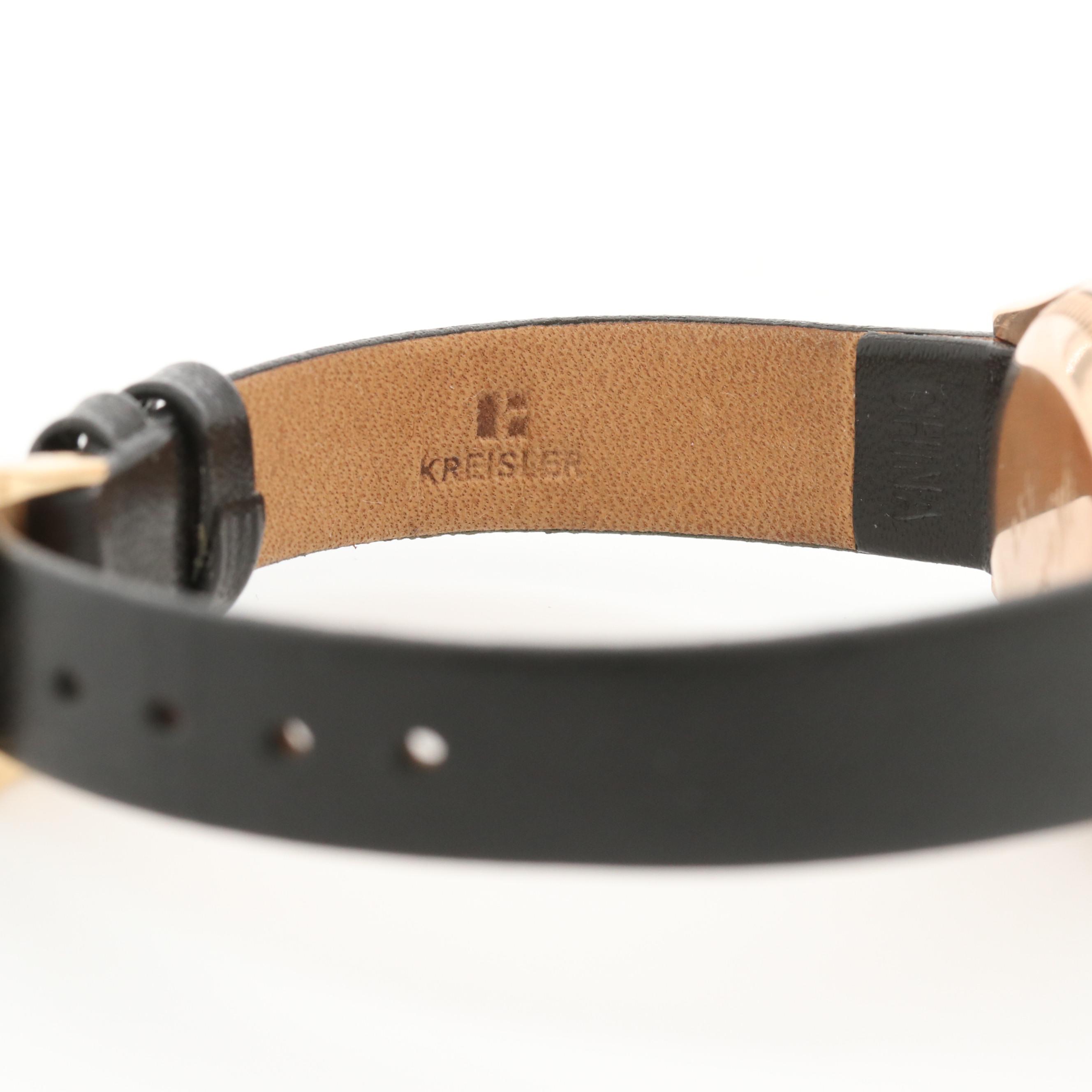 Vintage Rolex Oyster Perpetual Bubbleback 14K Rose Gold Automatic Watch