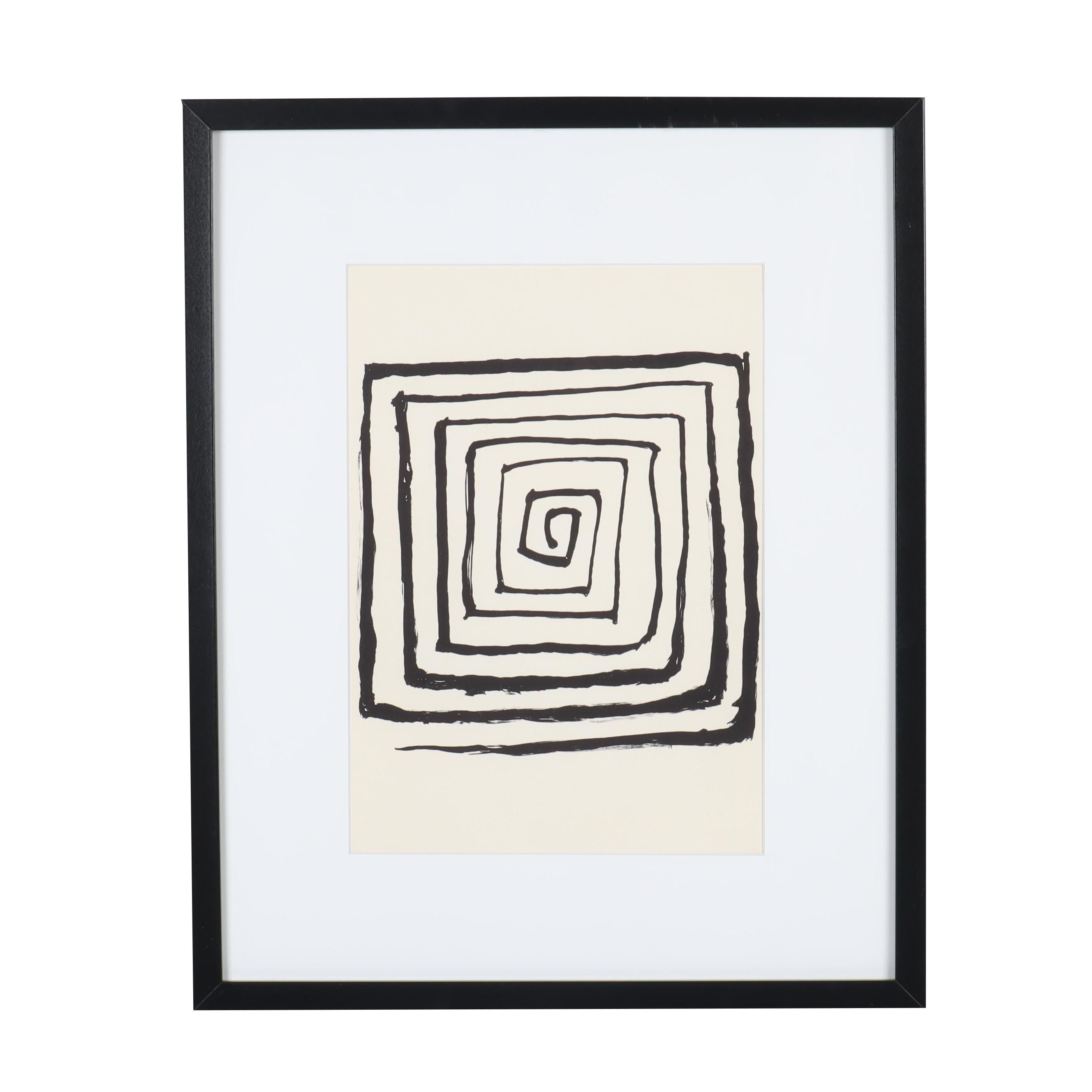 Alexander Calder Lithograph for  "Derrière le Miroir"