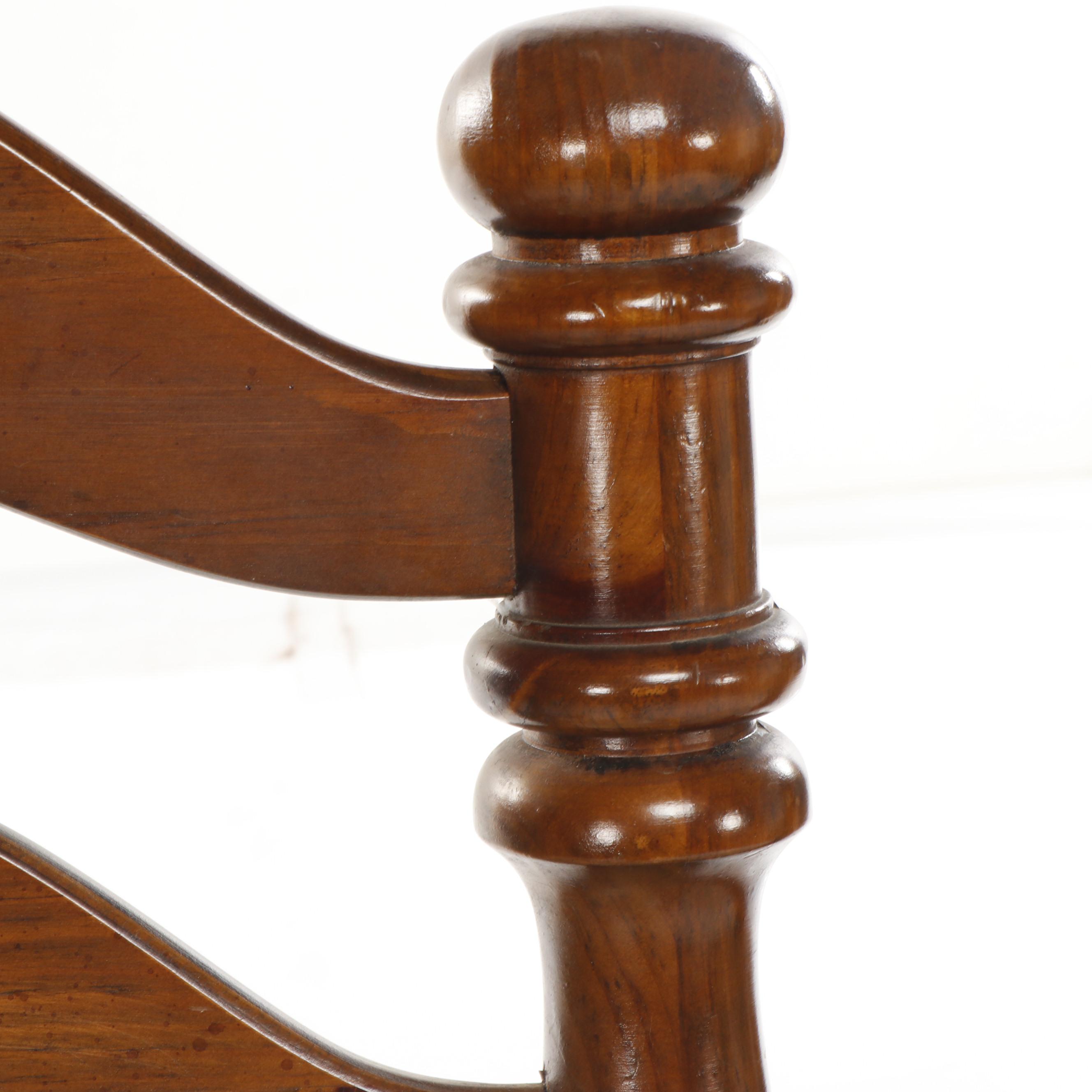 Large Contemporary Farmhouse Ladderback Wooden Dining Chairs