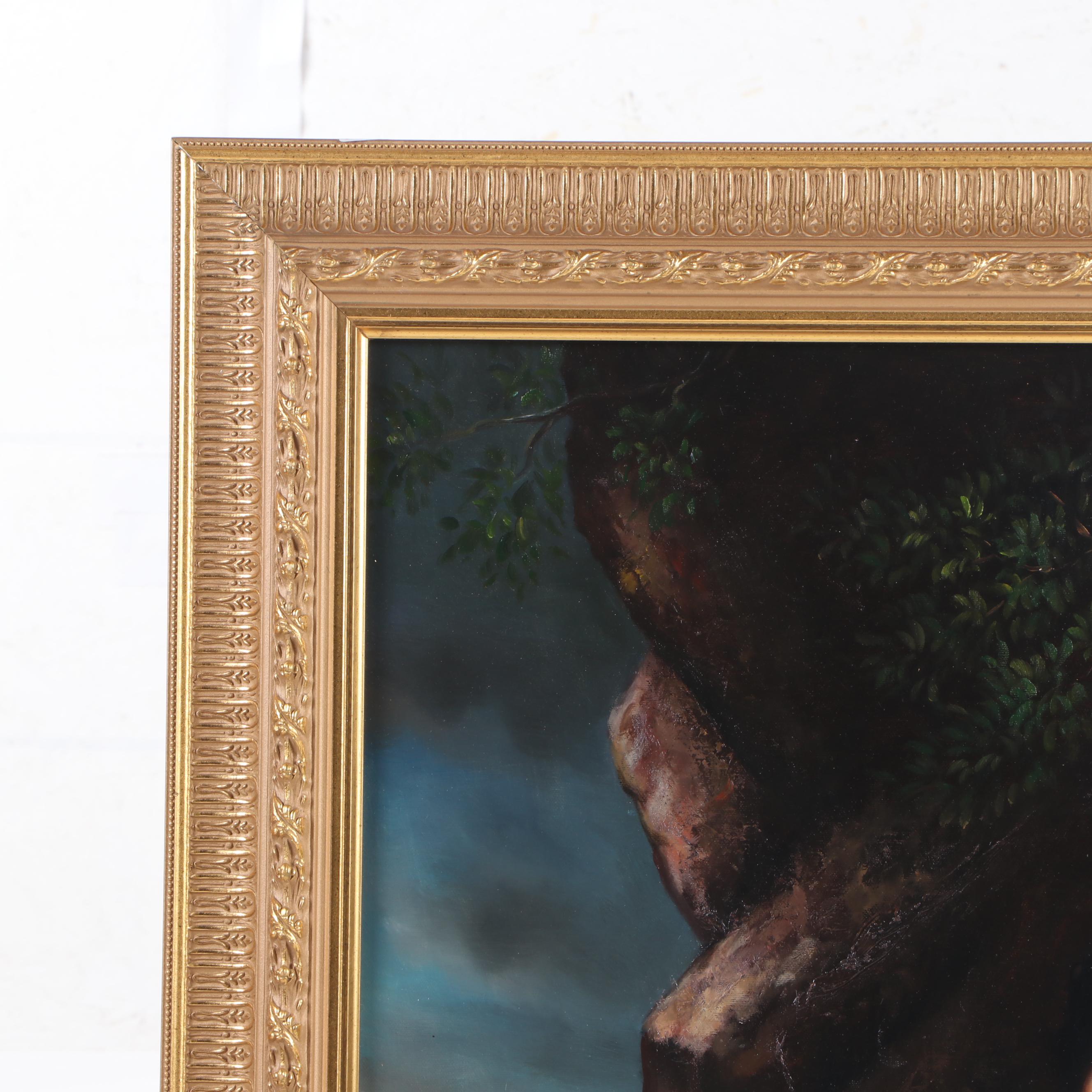 Copy Oil Painting After Sir Thomas Lawrence "The Red Boy"