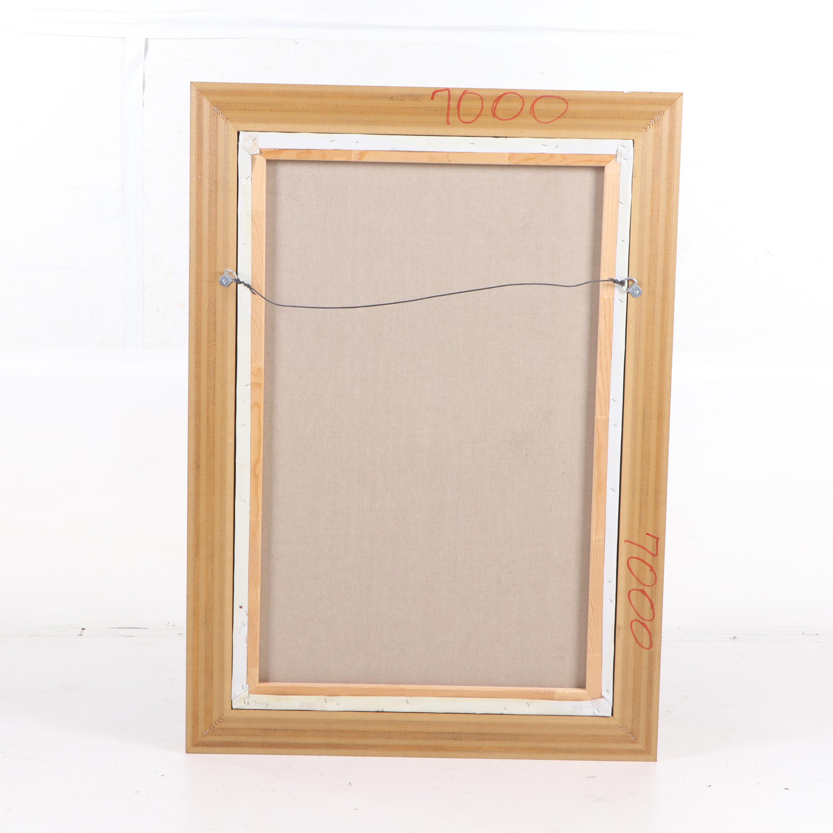 Copy Oil Painting After Sir Thomas Lawrence "The Red Boy"