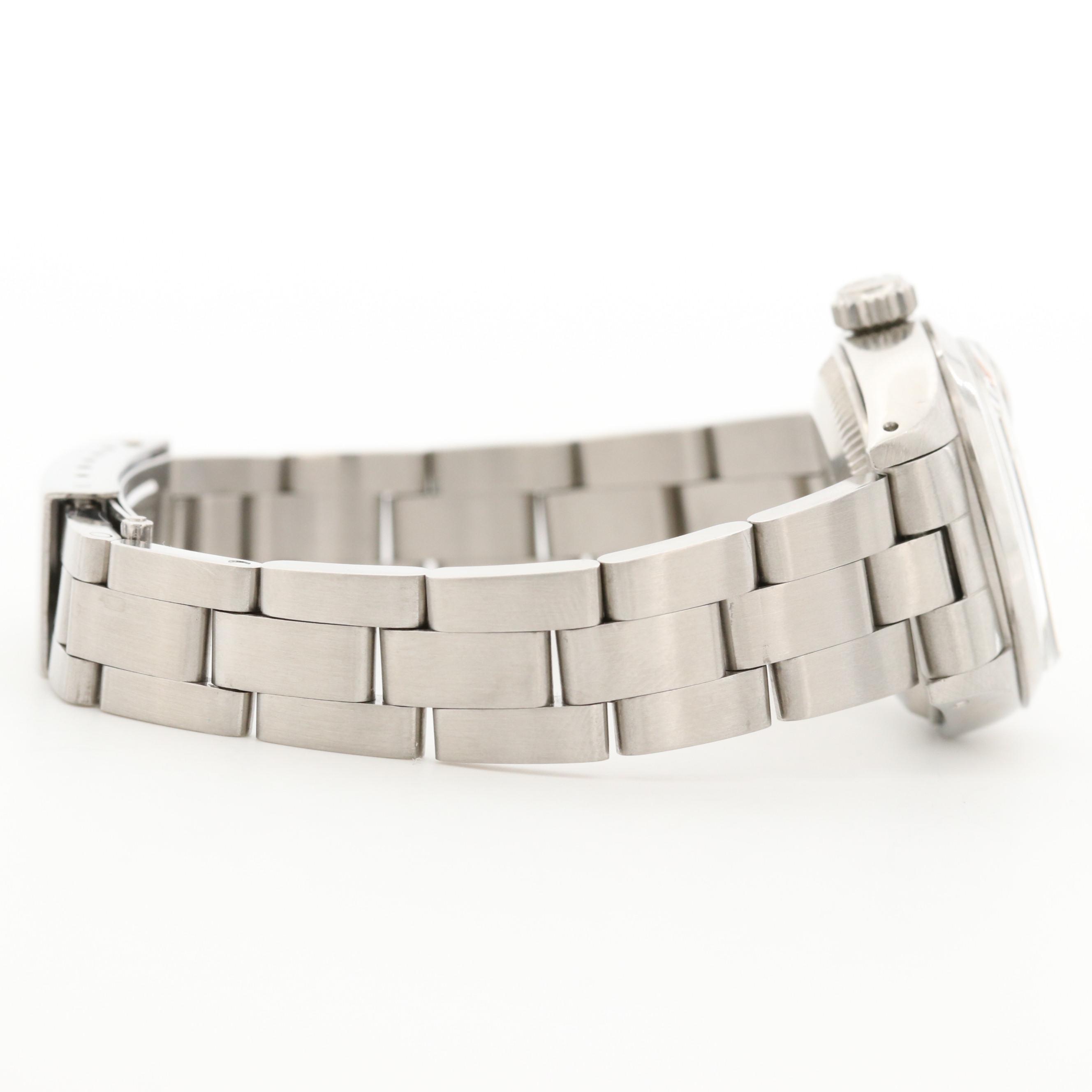 Vintage Rolex Datejust Stainless Steel, M.O.P and Diamond Dial Watch, 1982