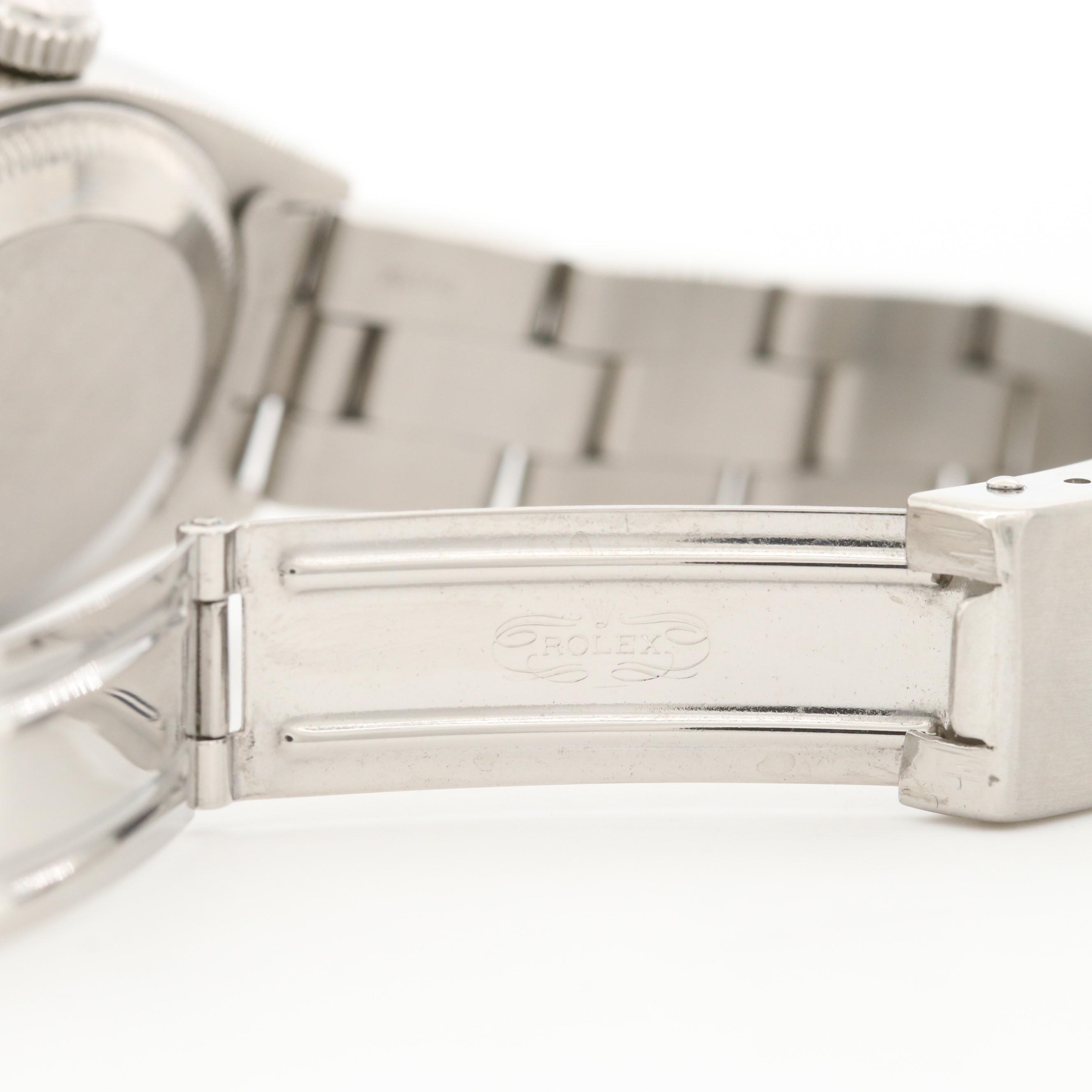 Vintage Rolex Datejust Stainless Steel, M.O.P and Diamond Dial Watch, 1982