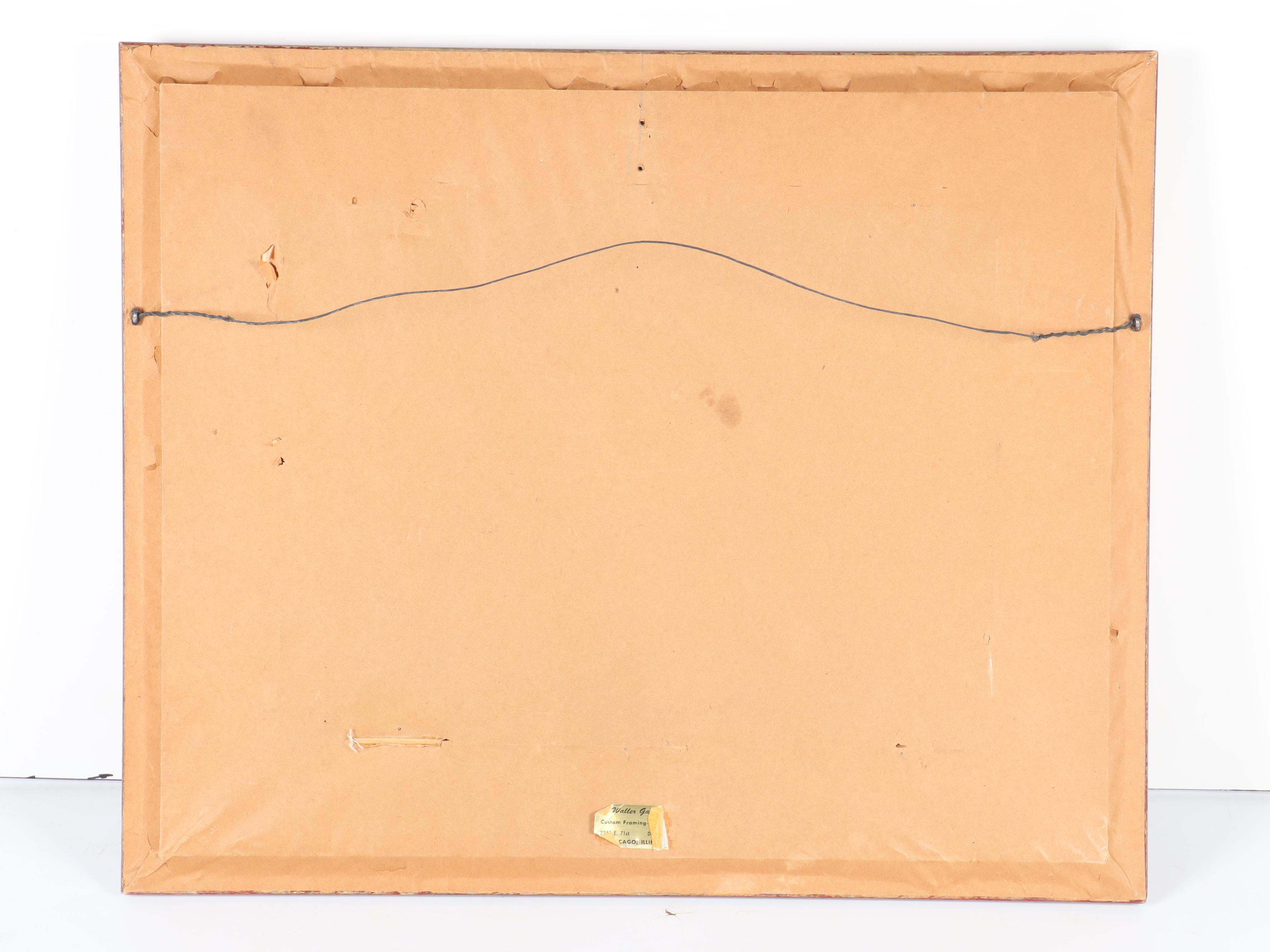 Harry Breen Moonlit Landscape Oil Painting