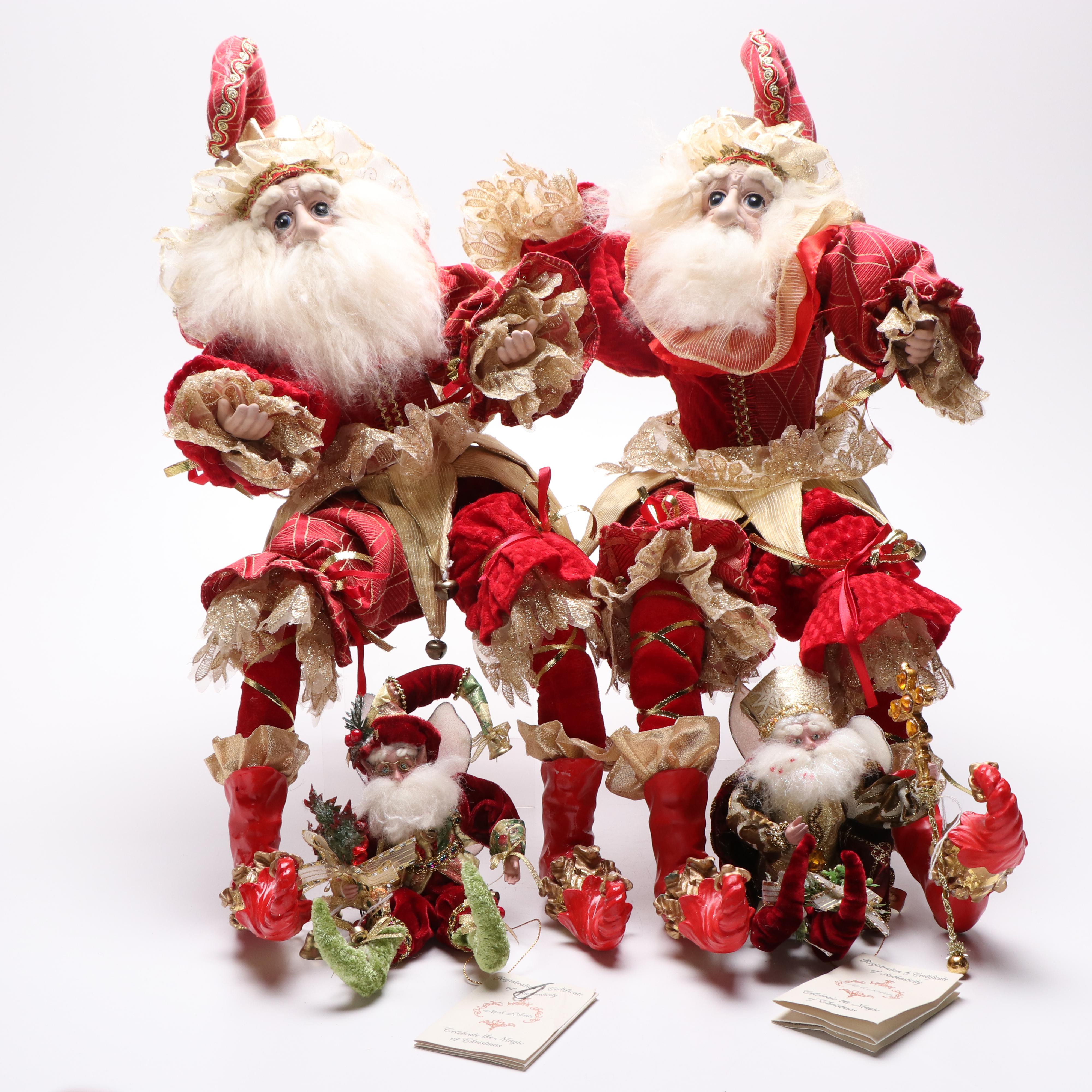 Mark Roberts Celebrate The Magic Of Christmas Santa and Elves