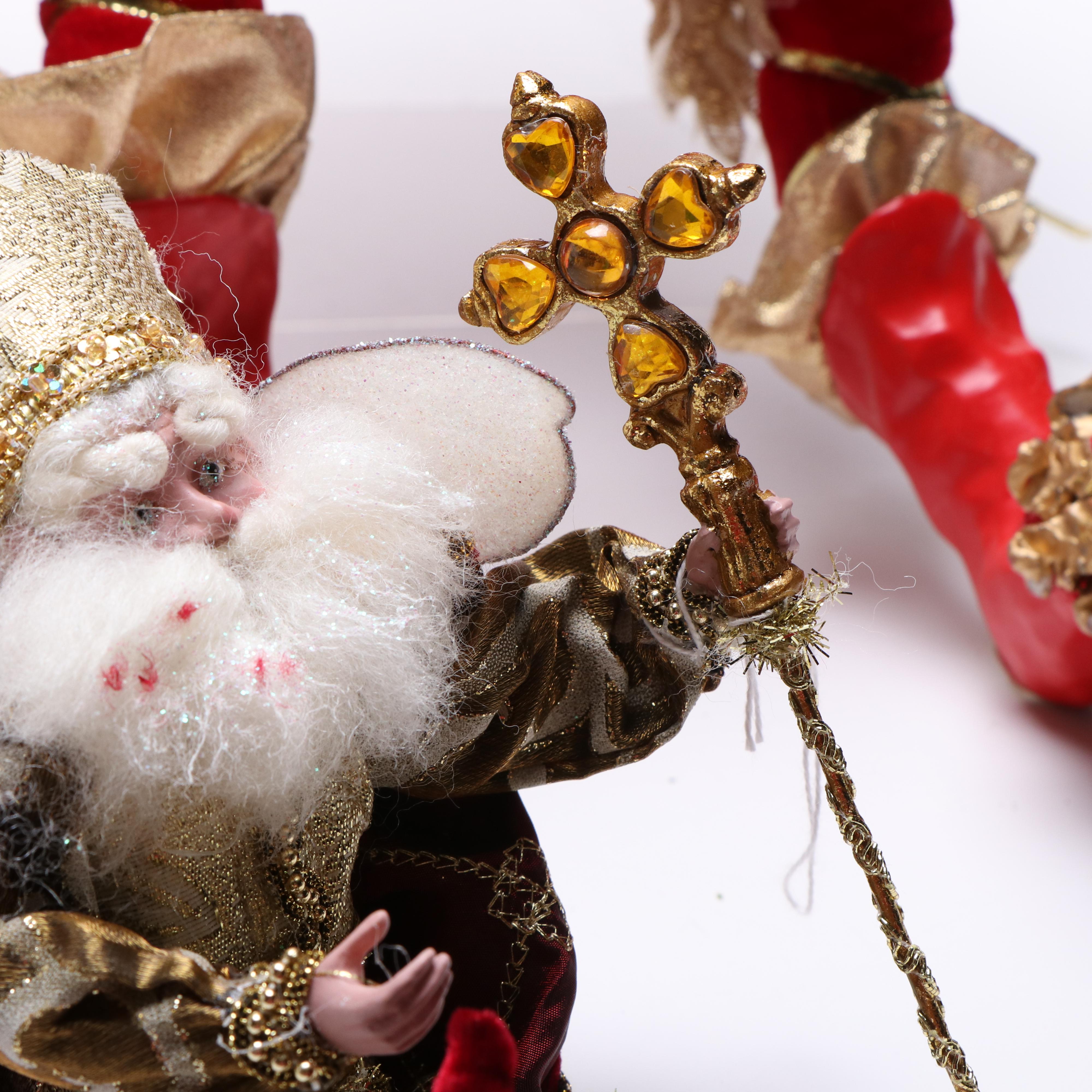 Mark Roberts Celebrate The Magic Of Christmas Santa and Elves