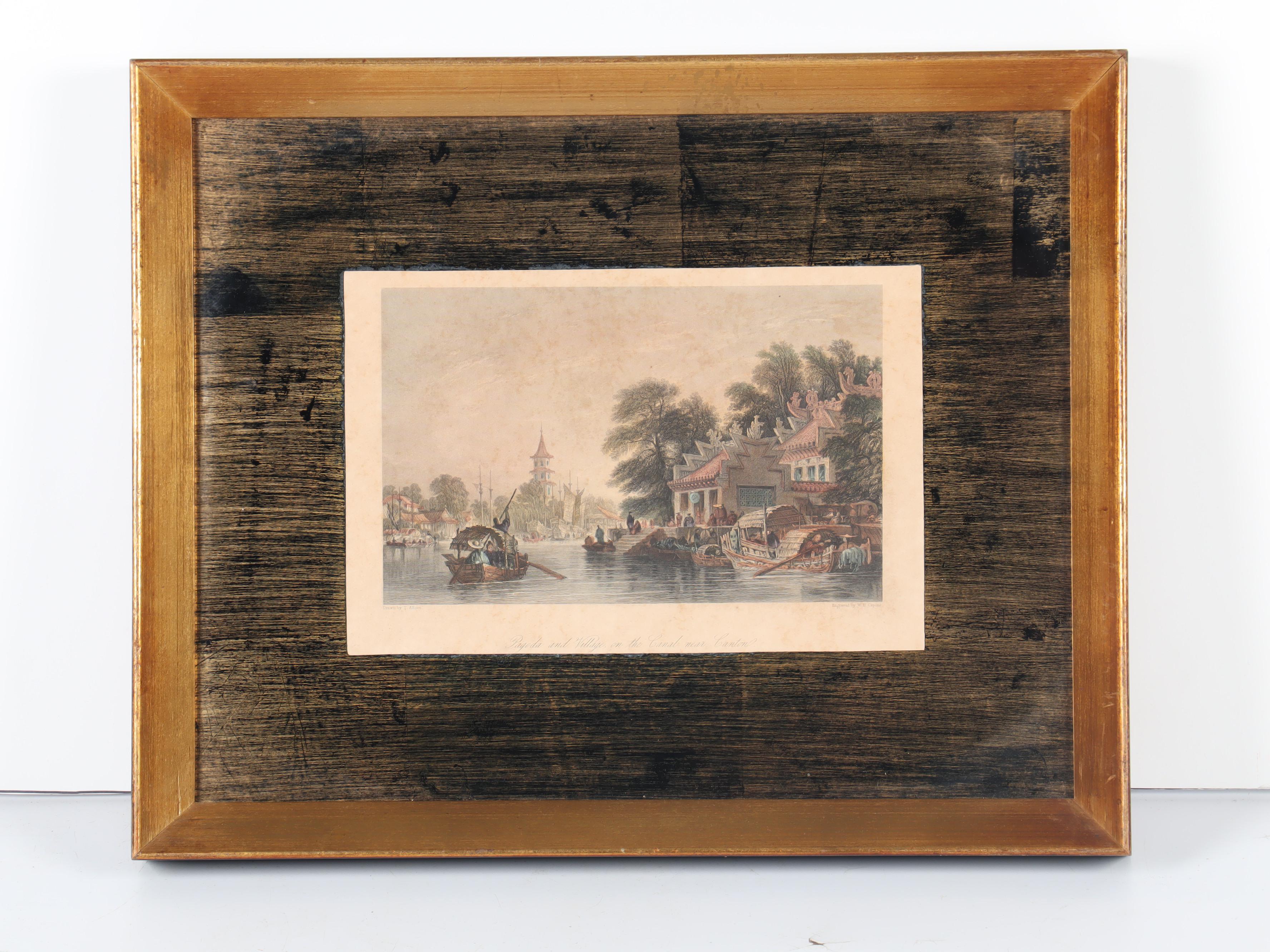 Thomas Allom and W. H. Capone Chinoiserie Engravings