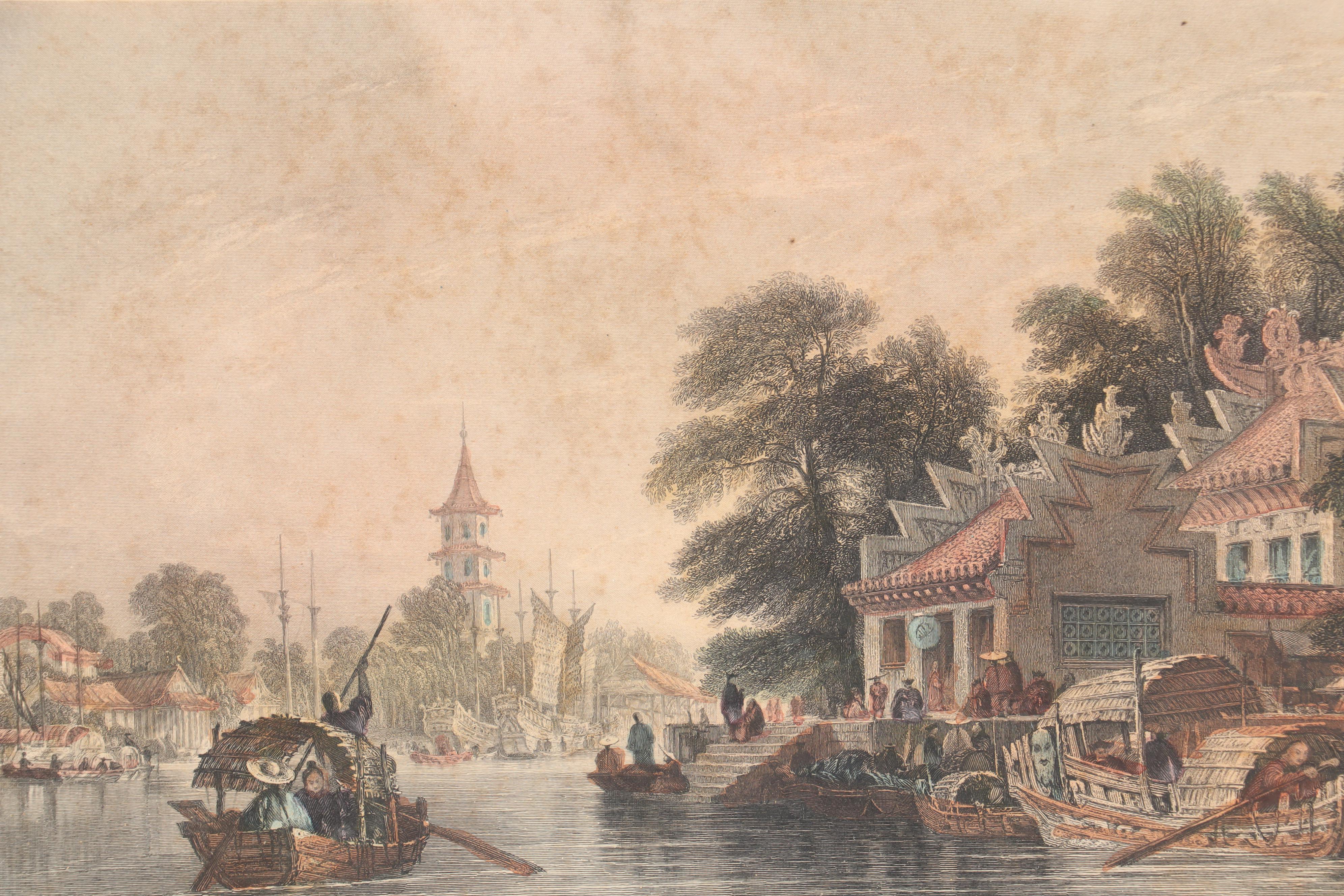 Thomas Allom and W. H. Capone Chinoiserie Engravings