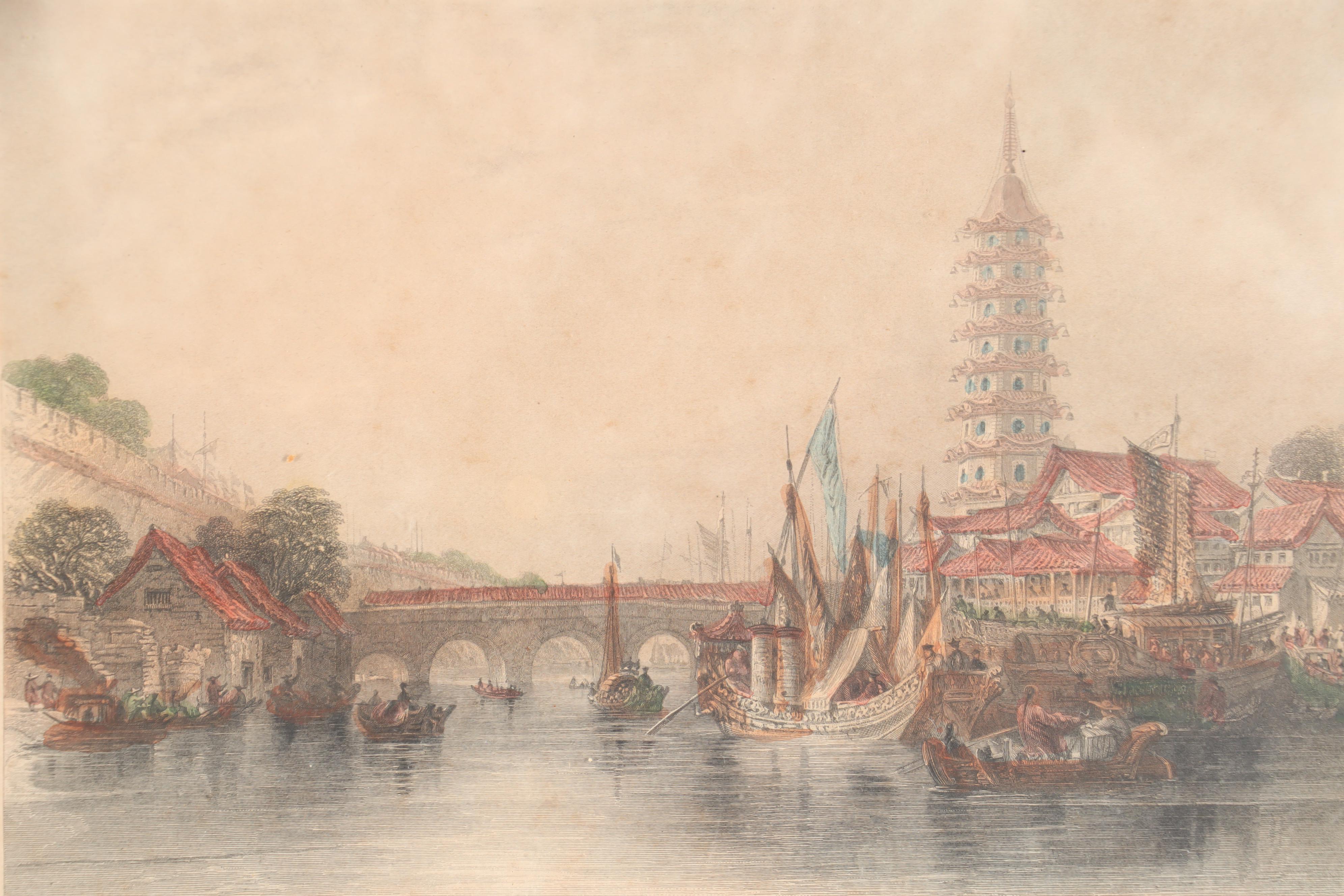 Thomas Allom and W. H. Capone Chinoiserie Engravings