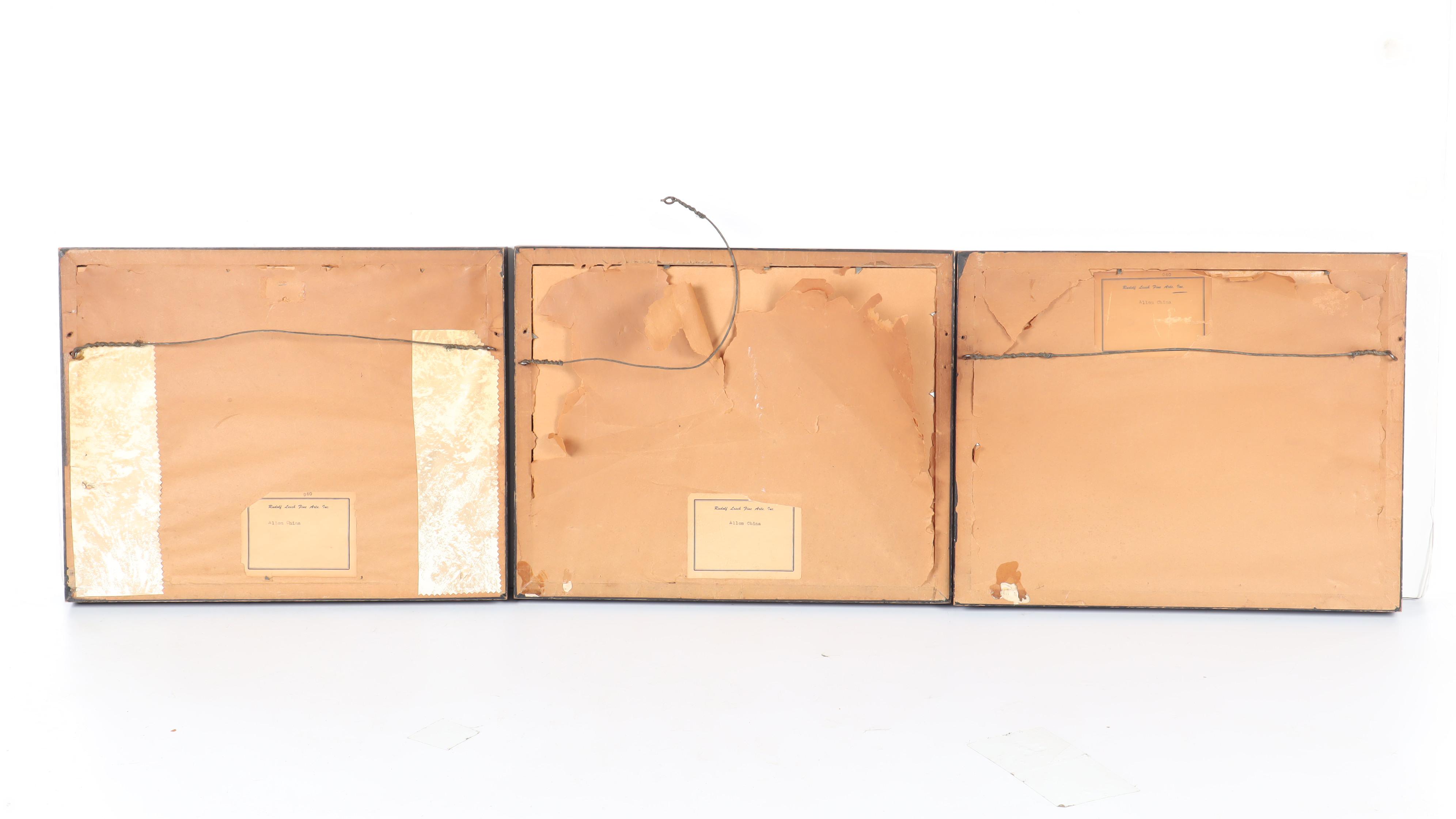 Thomas Allom and W. H. Capone Chinoiserie Engravings