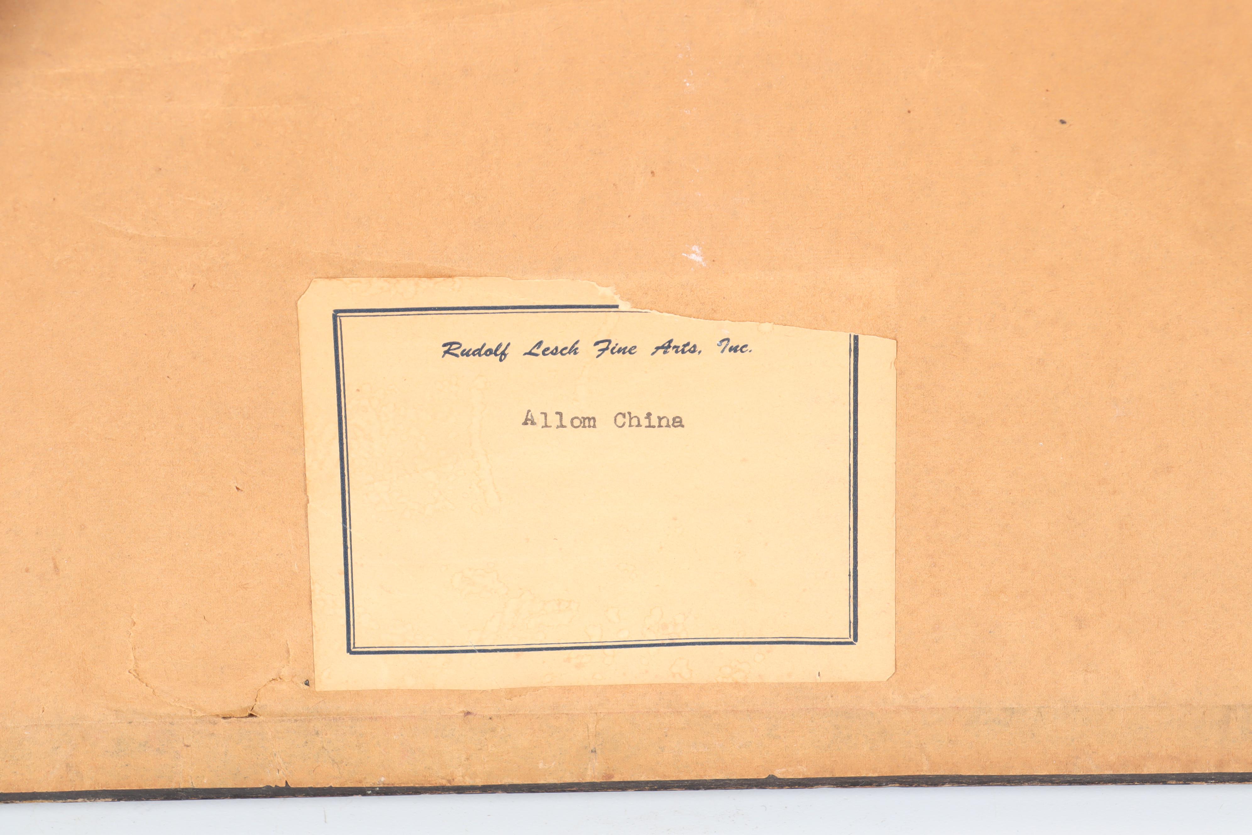 Thomas Allom and W. H. Capone Chinoiserie Engravings