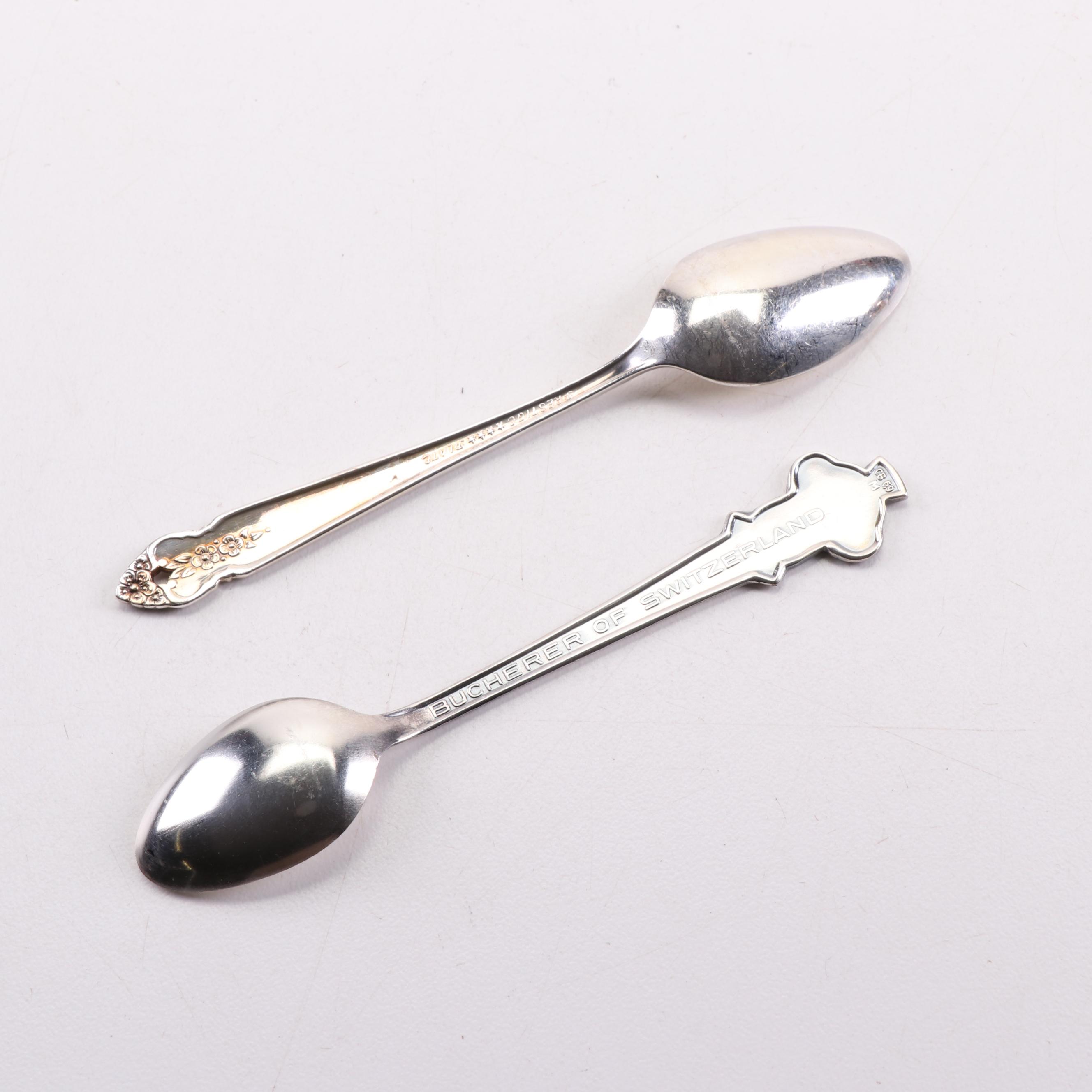 Royal Crest "Castle Rose" Sterling Silver Flatware and Prestige Silver Plate