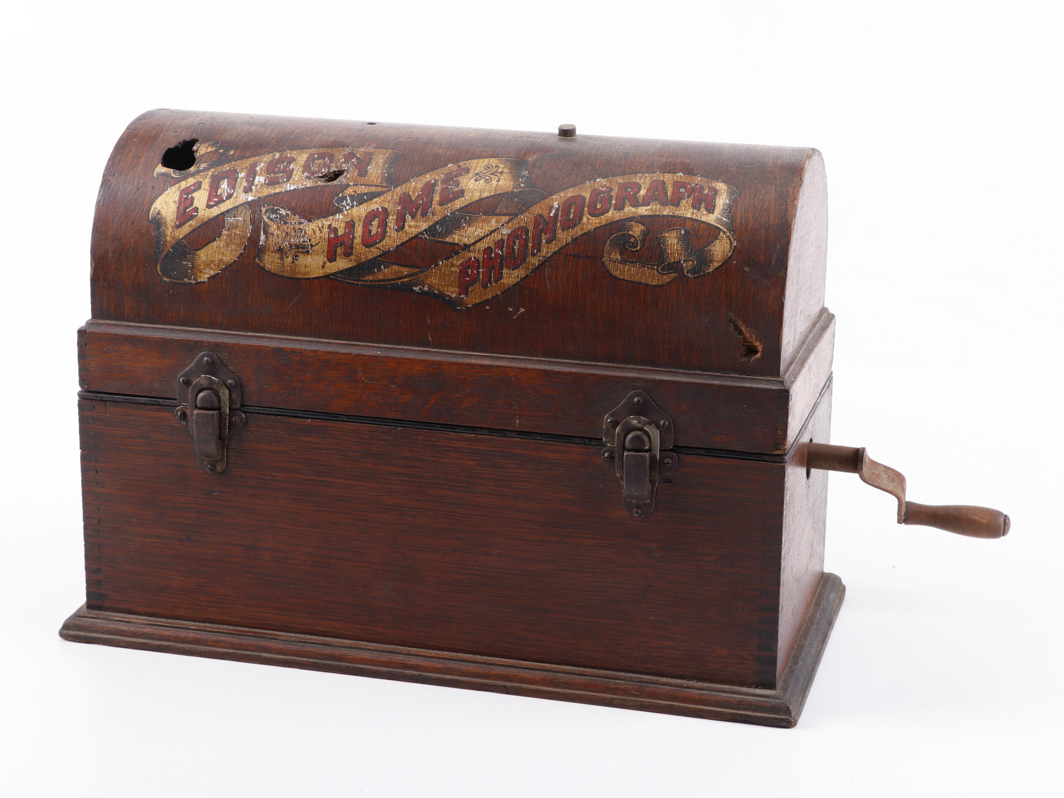 1898 Thomas Edison Home Phonograph