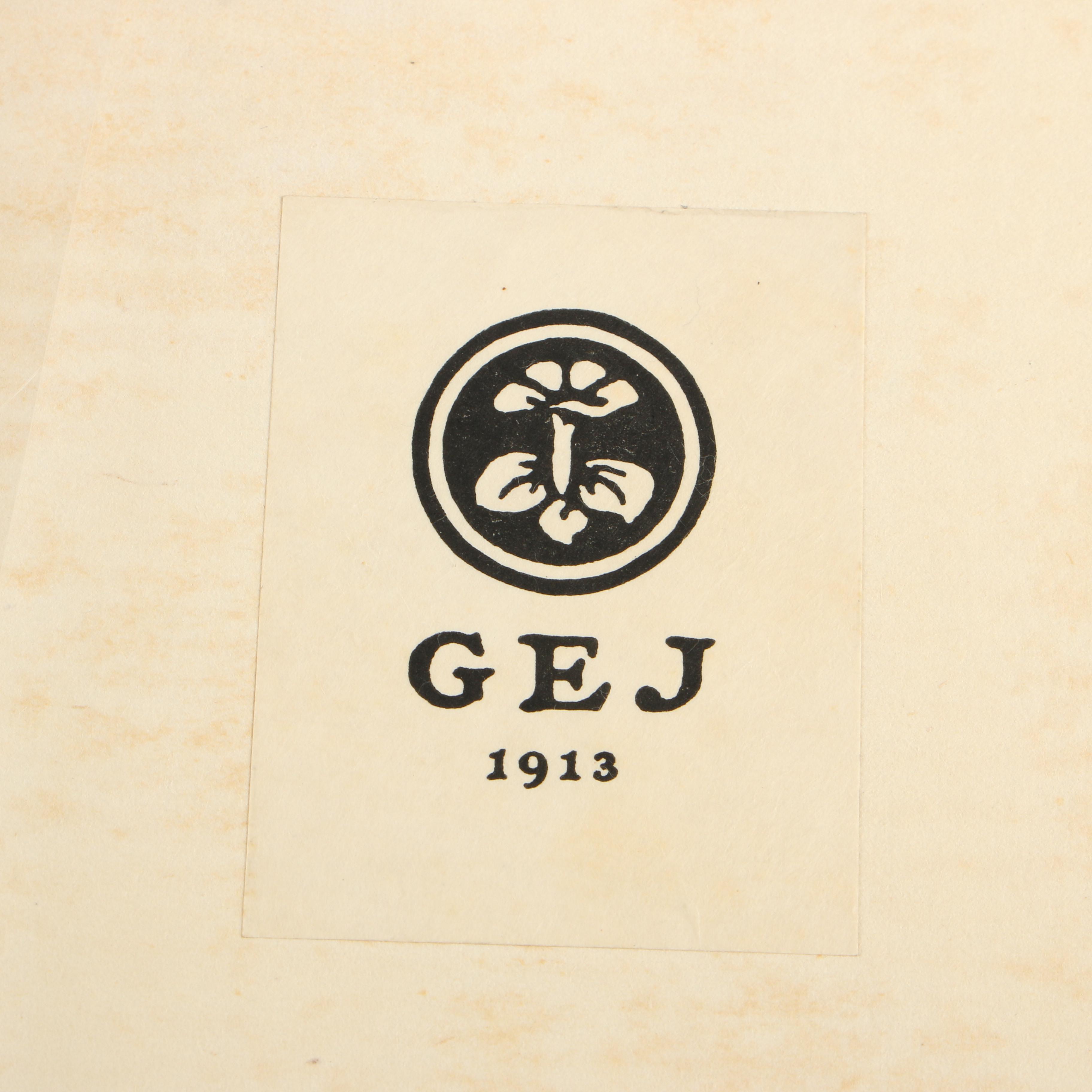 1915 "Edmund Dulac's Picture-Book for the French Red Cross" Anthology