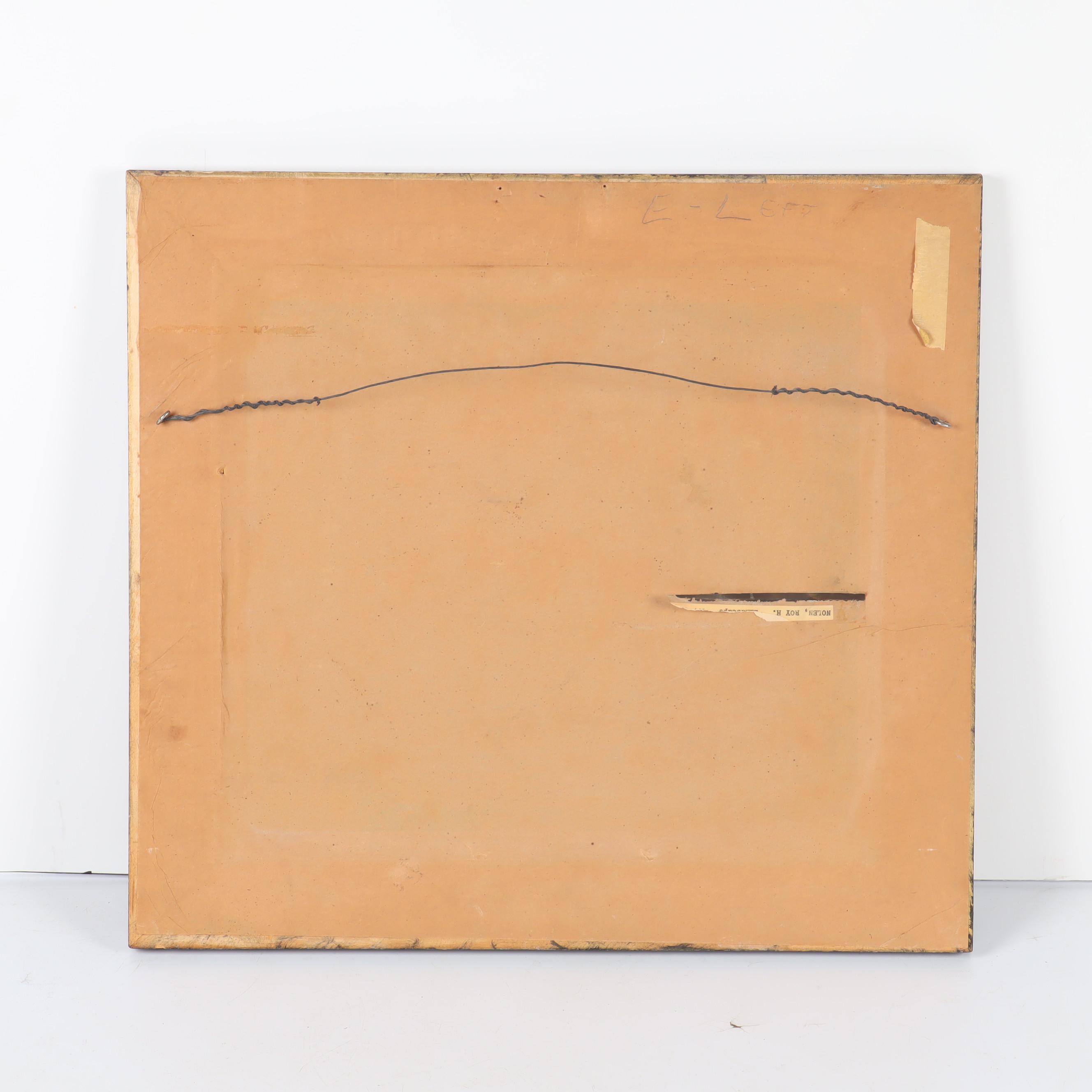 Roy Nolen Farmstead Oil Painting