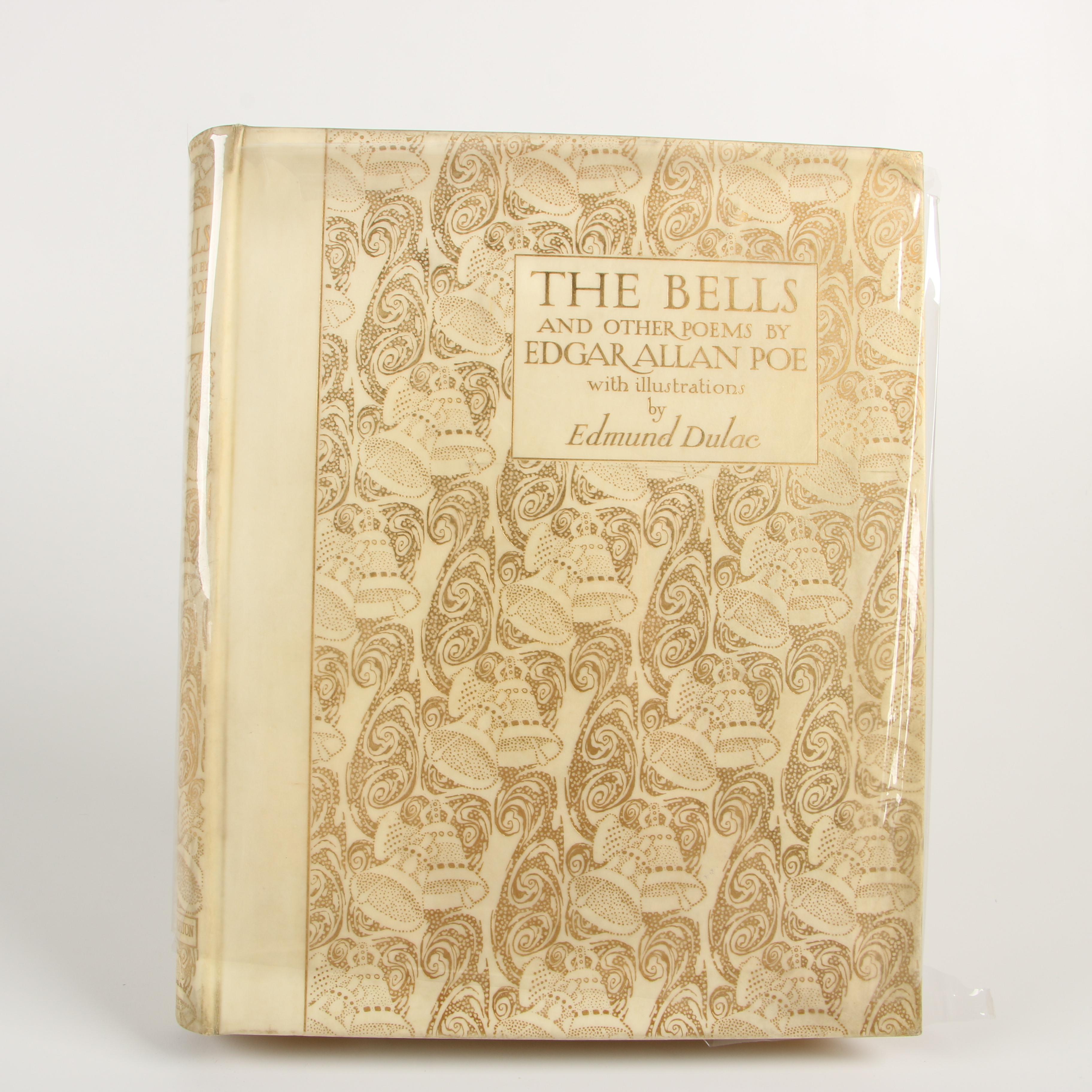 1912 Edmund Dulac Signed "The Bells and Other Poems" by Edgar Allan Poe