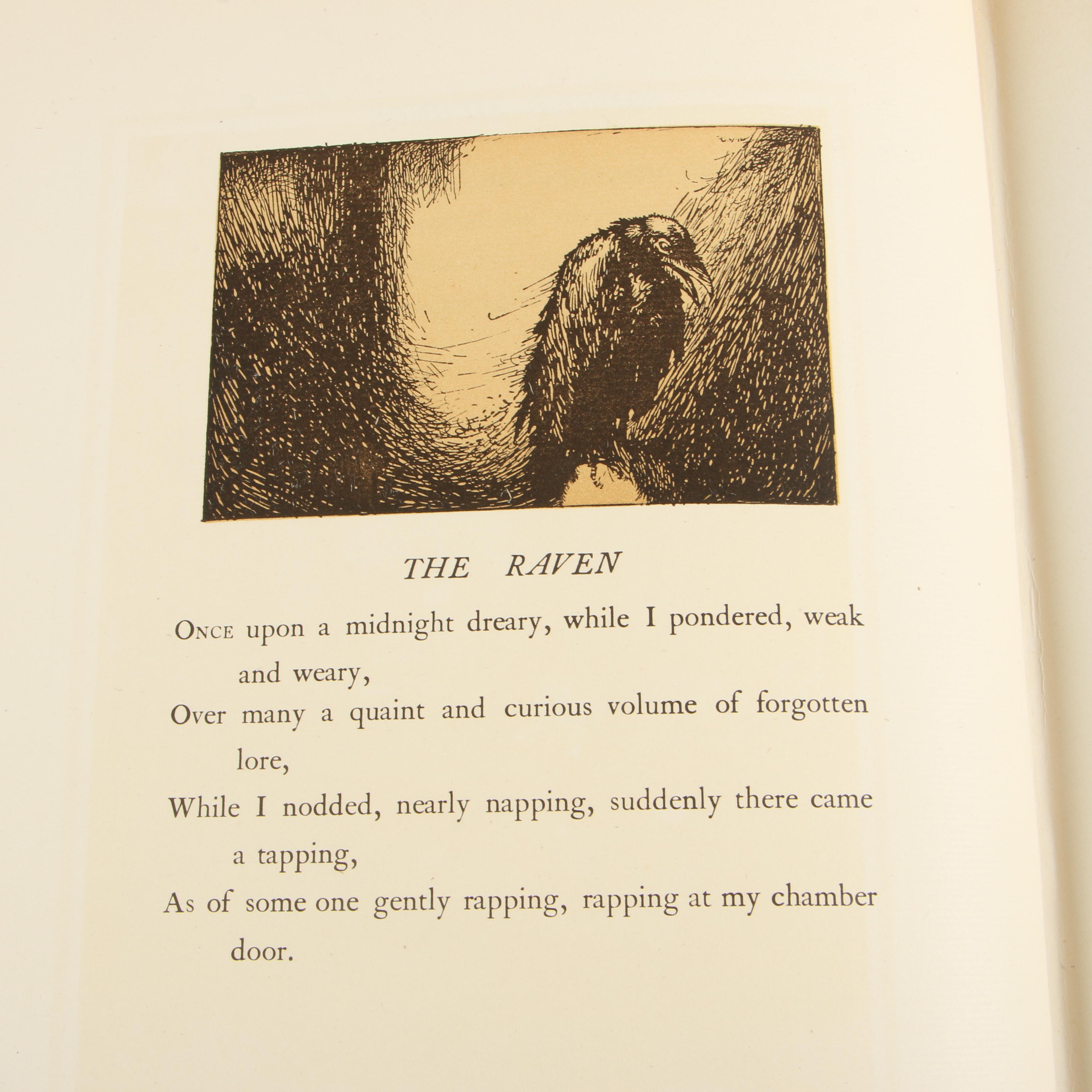 1912 Edmund Dulac Signed "The Bells and Other Poems" by Edgar Allan Poe