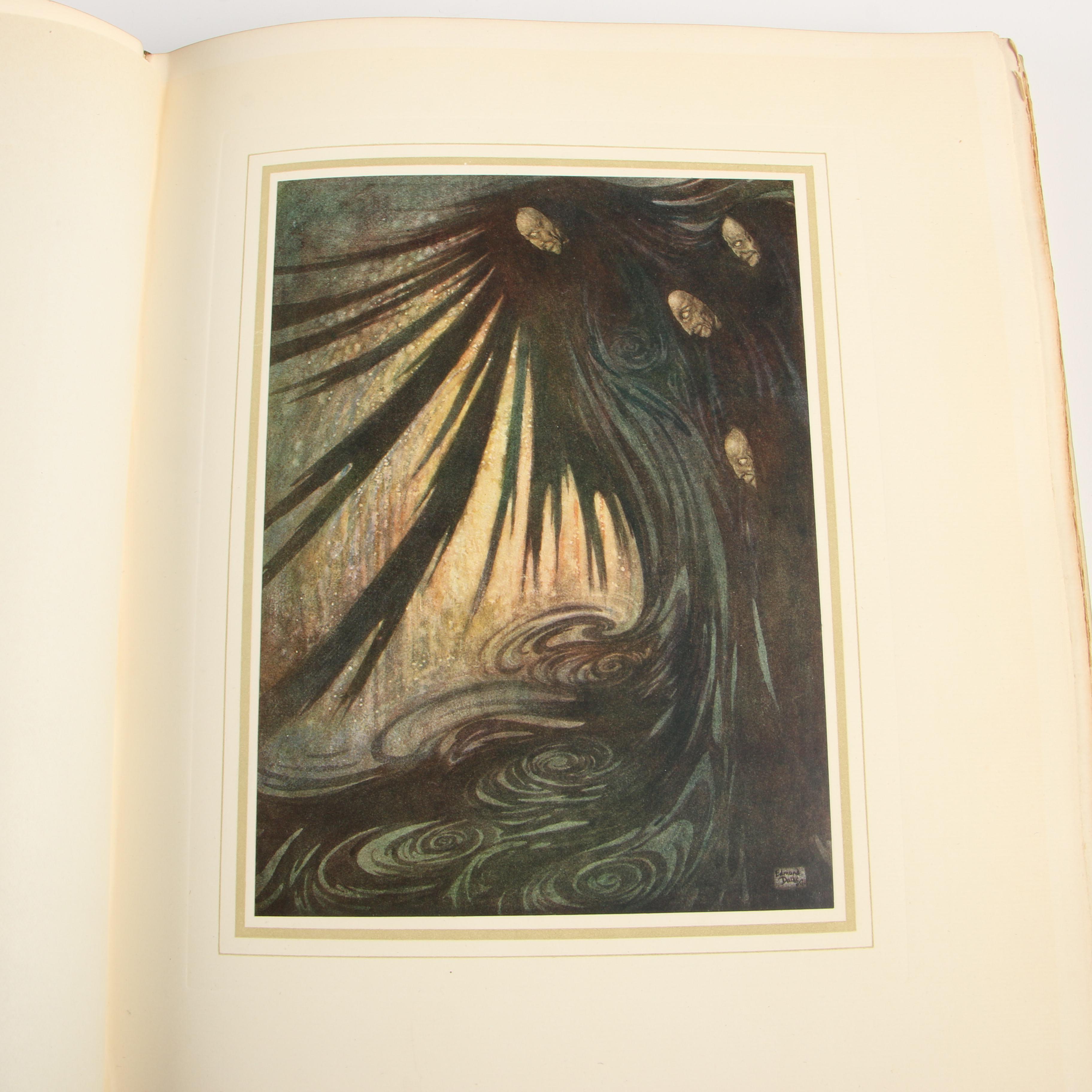 1912 Edmund Dulac Signed "The Bells and Other Poems" by Edgar Allan Poe