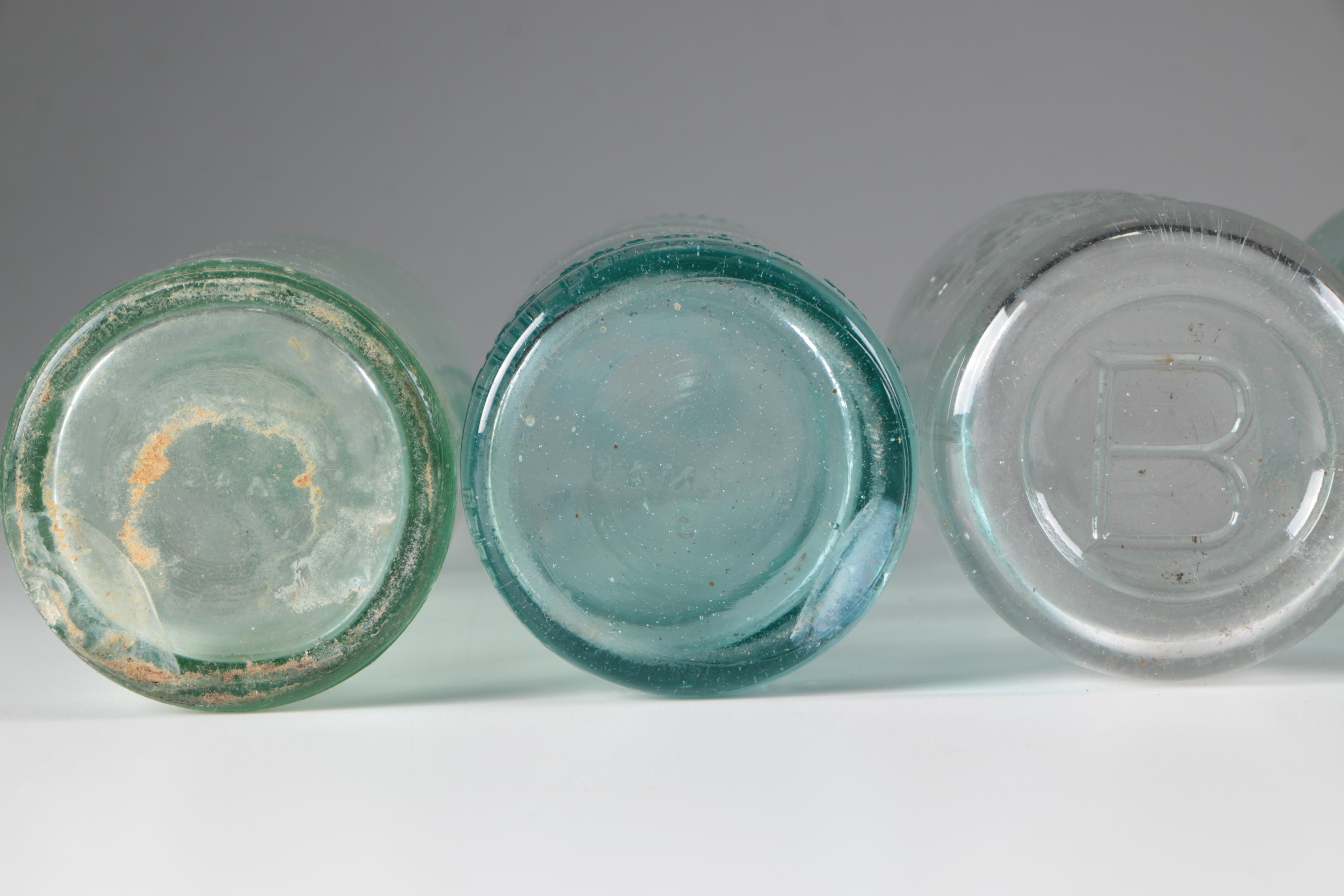 Glass Beer Bottles From New York Breweries, Late 19th to Early 20th Century