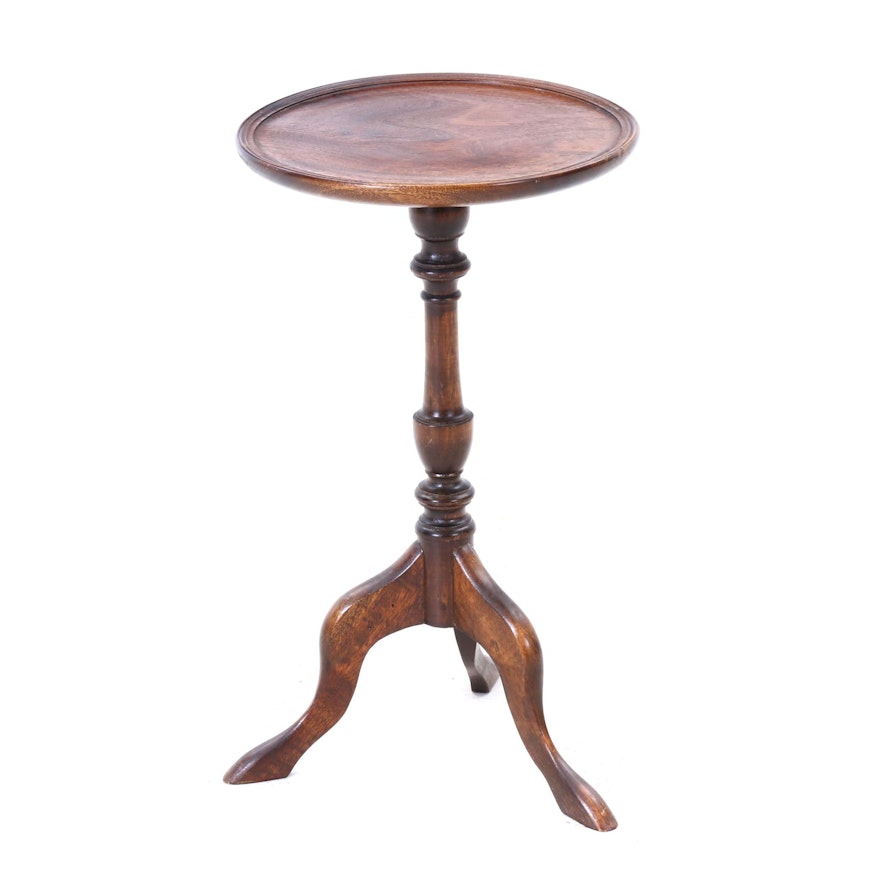 Federal Style Mahogany Candlestand, Early to Mid-20th Century