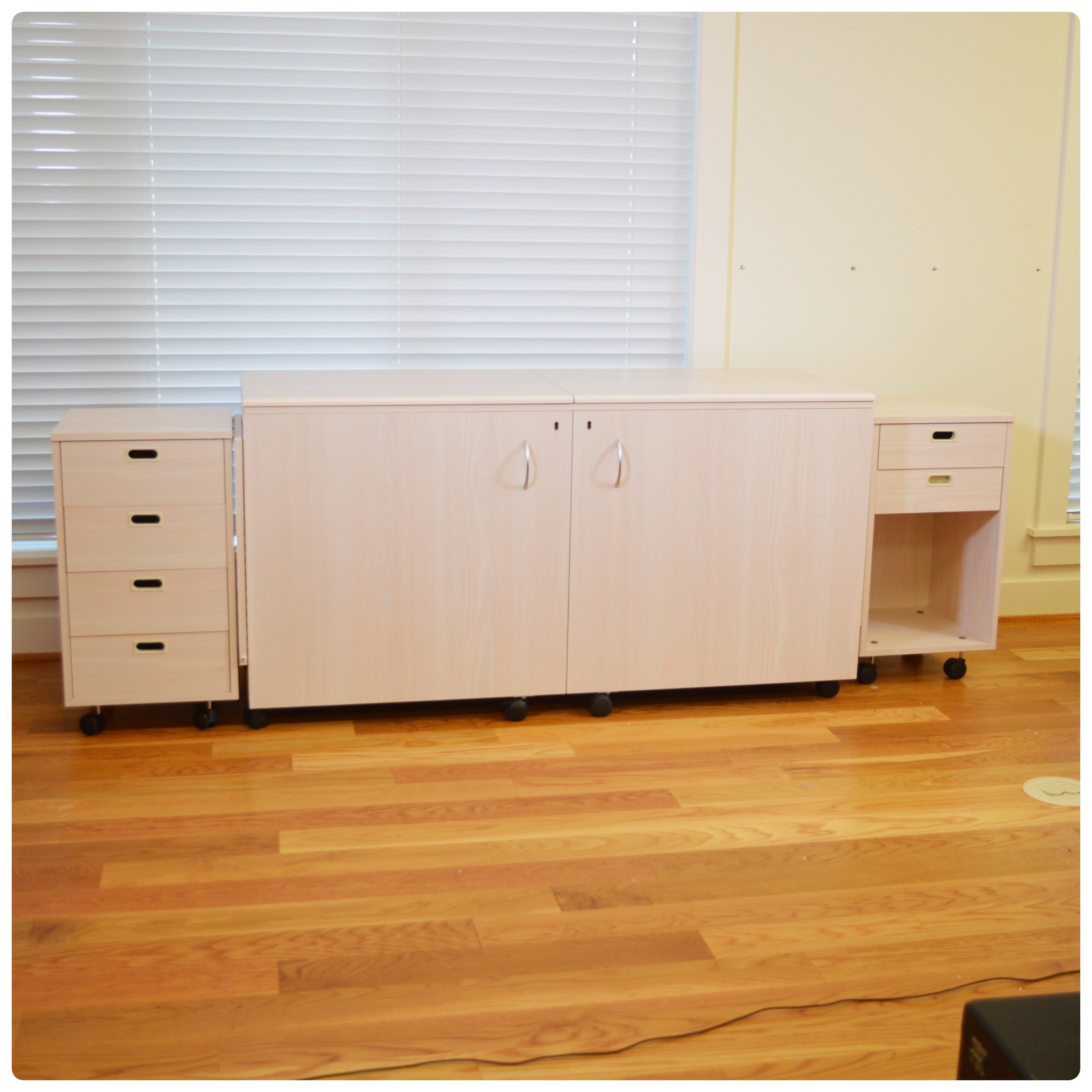 Koala Cabinets Australian Sewing Station with Storage Caddies