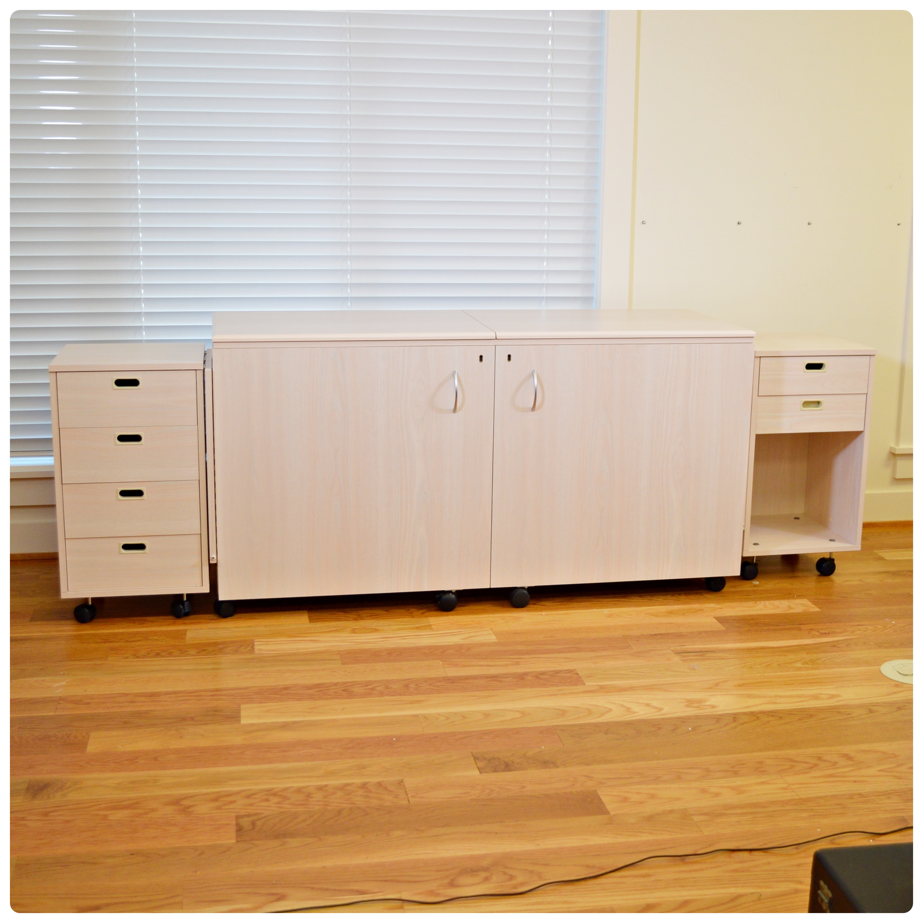 Koala Cabinets Australian Sewing Station with Storage Caddies