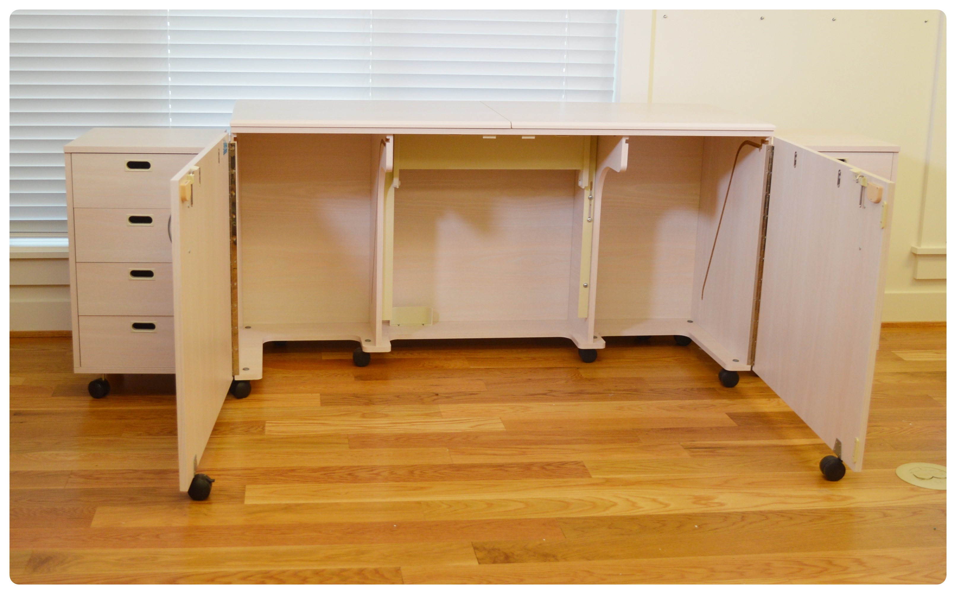 Koala Cabinets Australian Sewing Station with Storage Caddies