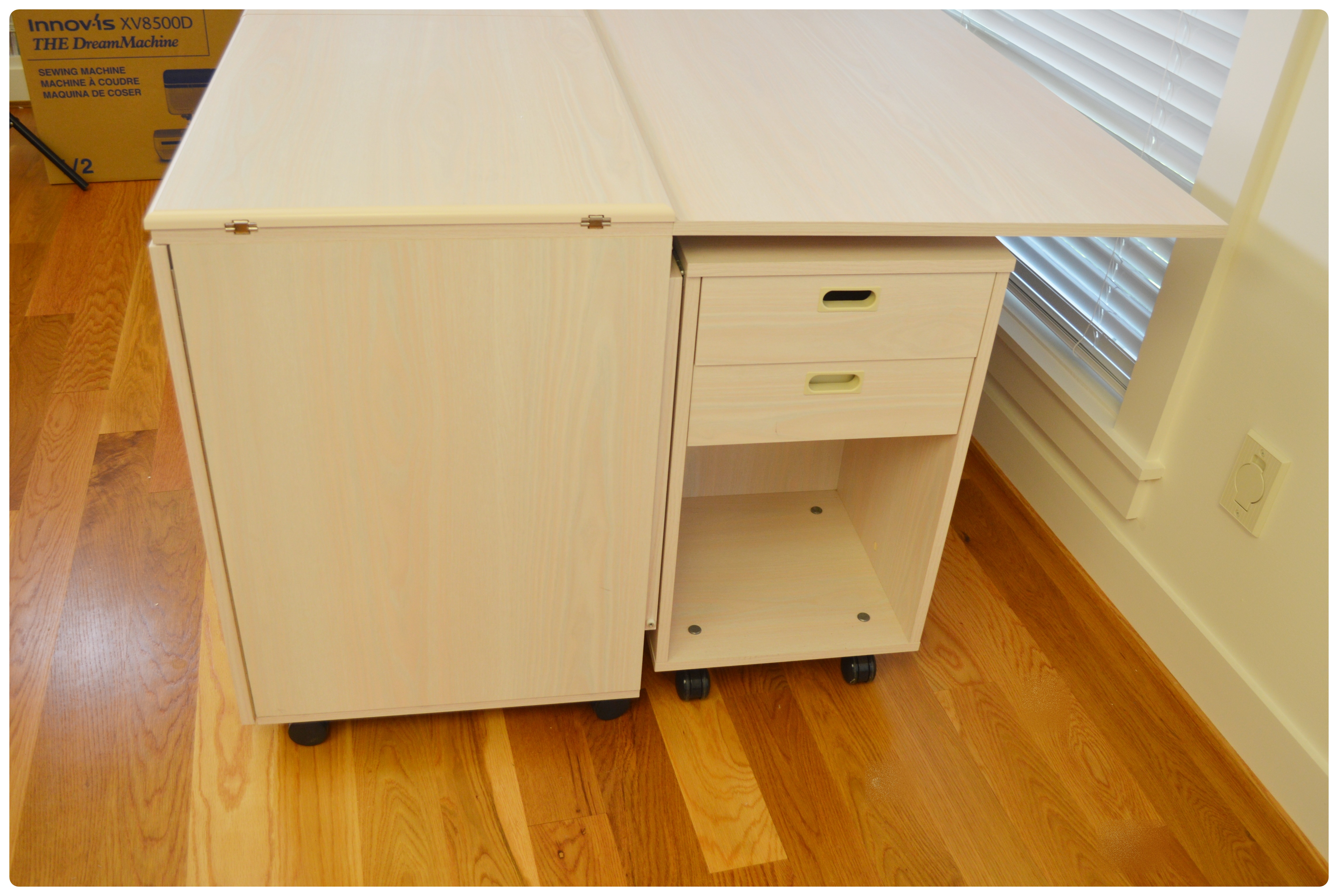 Koala Cabinets Australian Sewing Station with Storage Caddies