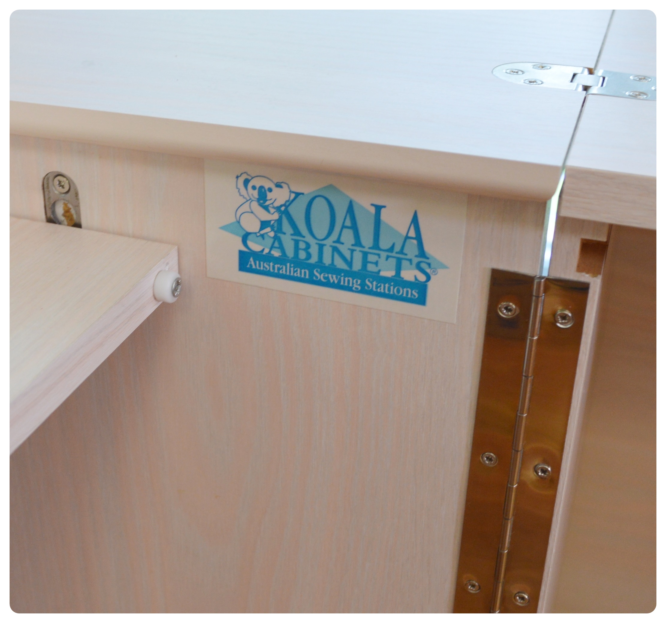 Koala Cabinets Australian Sewing Station with Storage Caddies