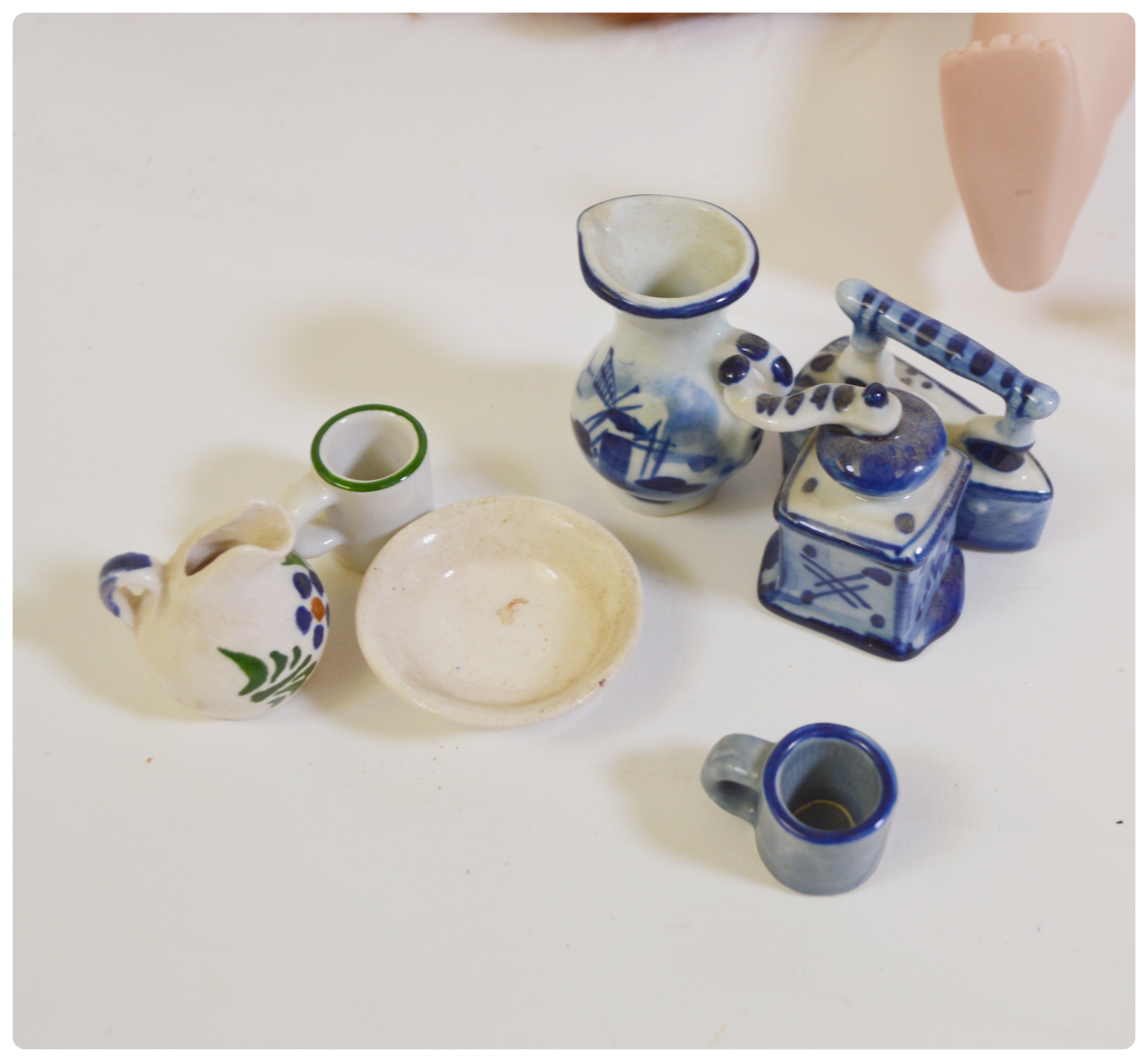 Vintage Porcelain Dolls and Doll Parts Including Bell Ceramics, Inc.