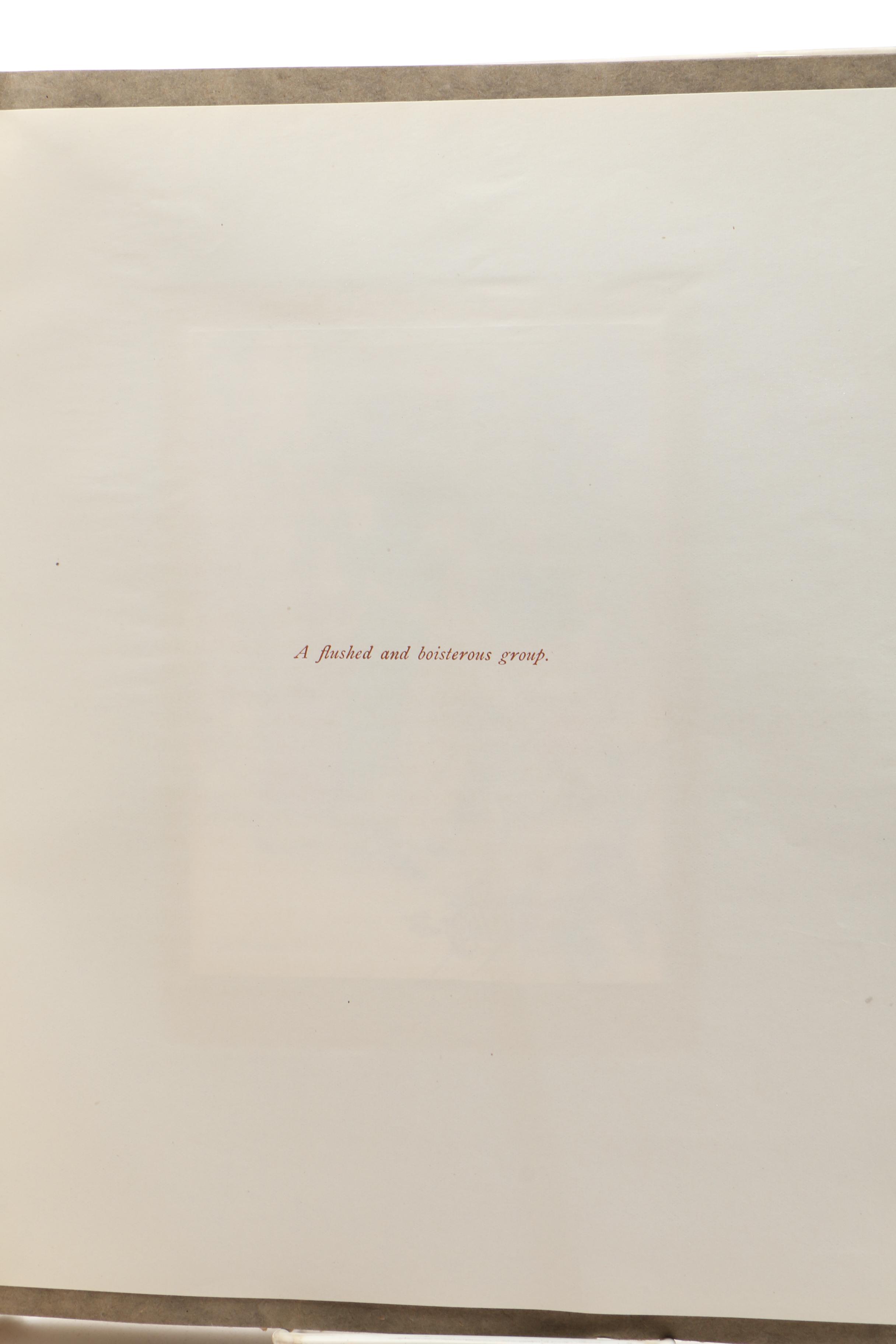 1915 Arthur Rackham Signed Illustrated "A Christmas Carol" by Charles Dickens